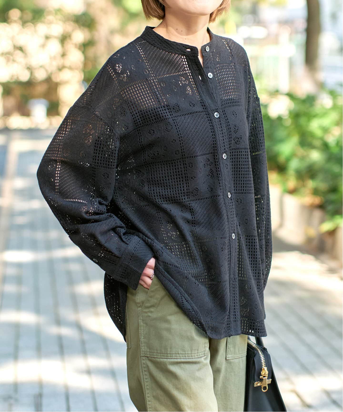 追加3》PEレースシャツ（シャツ／ブラウス）｜Spick and Span