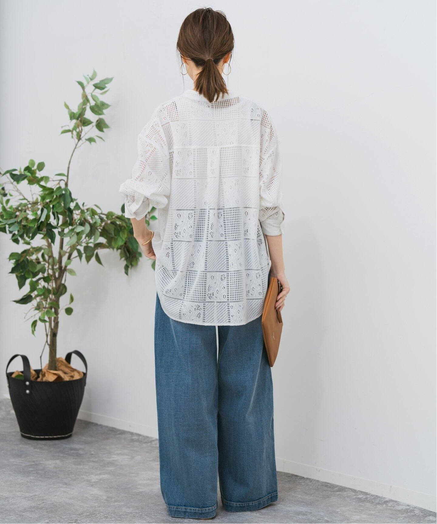 追加3》PEレースシャツ（シャツ／ブラウス）｜Spick and Span