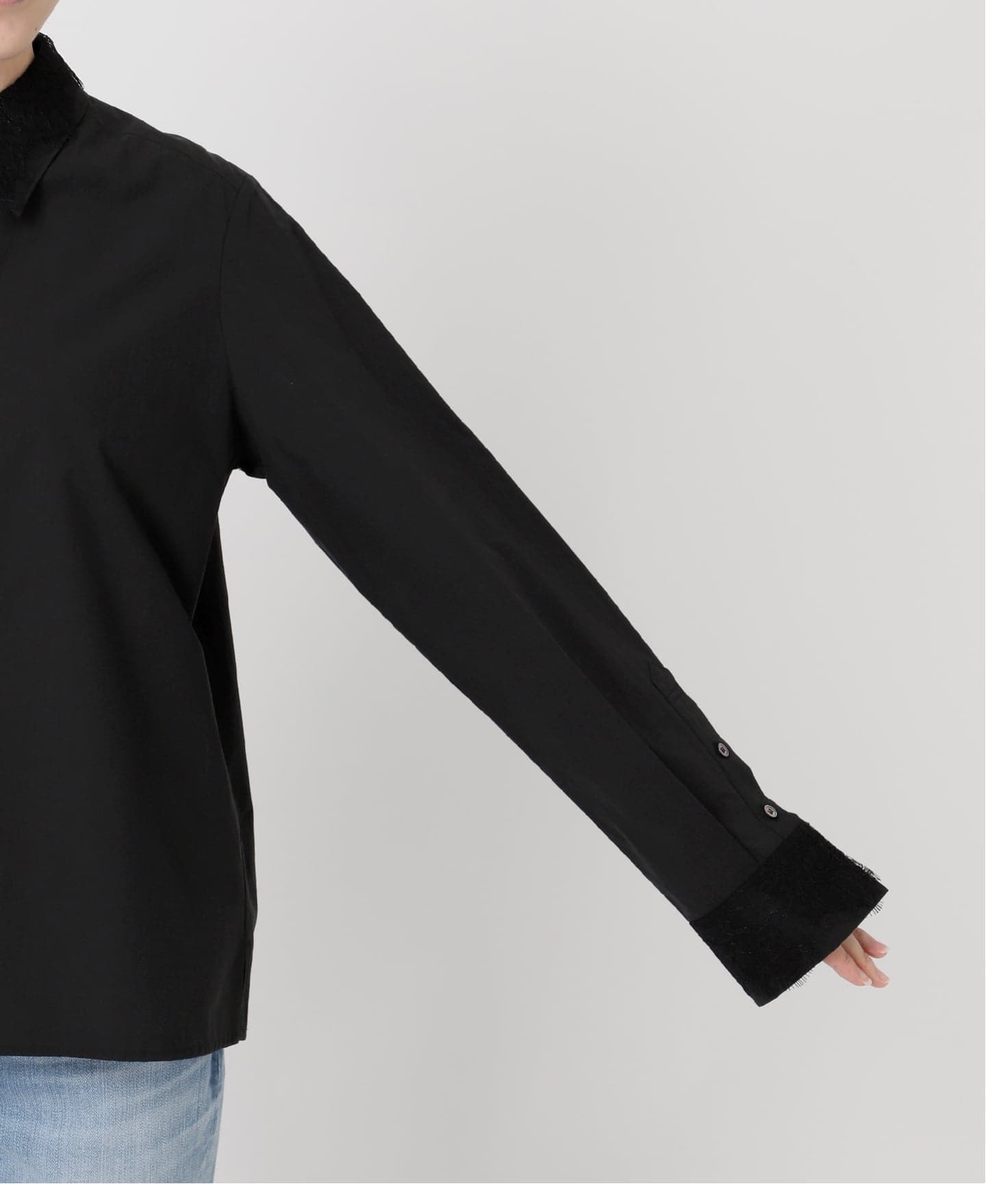 レース襟シャツ（シャツ／ブラウス）｜Spick and Span（スピック