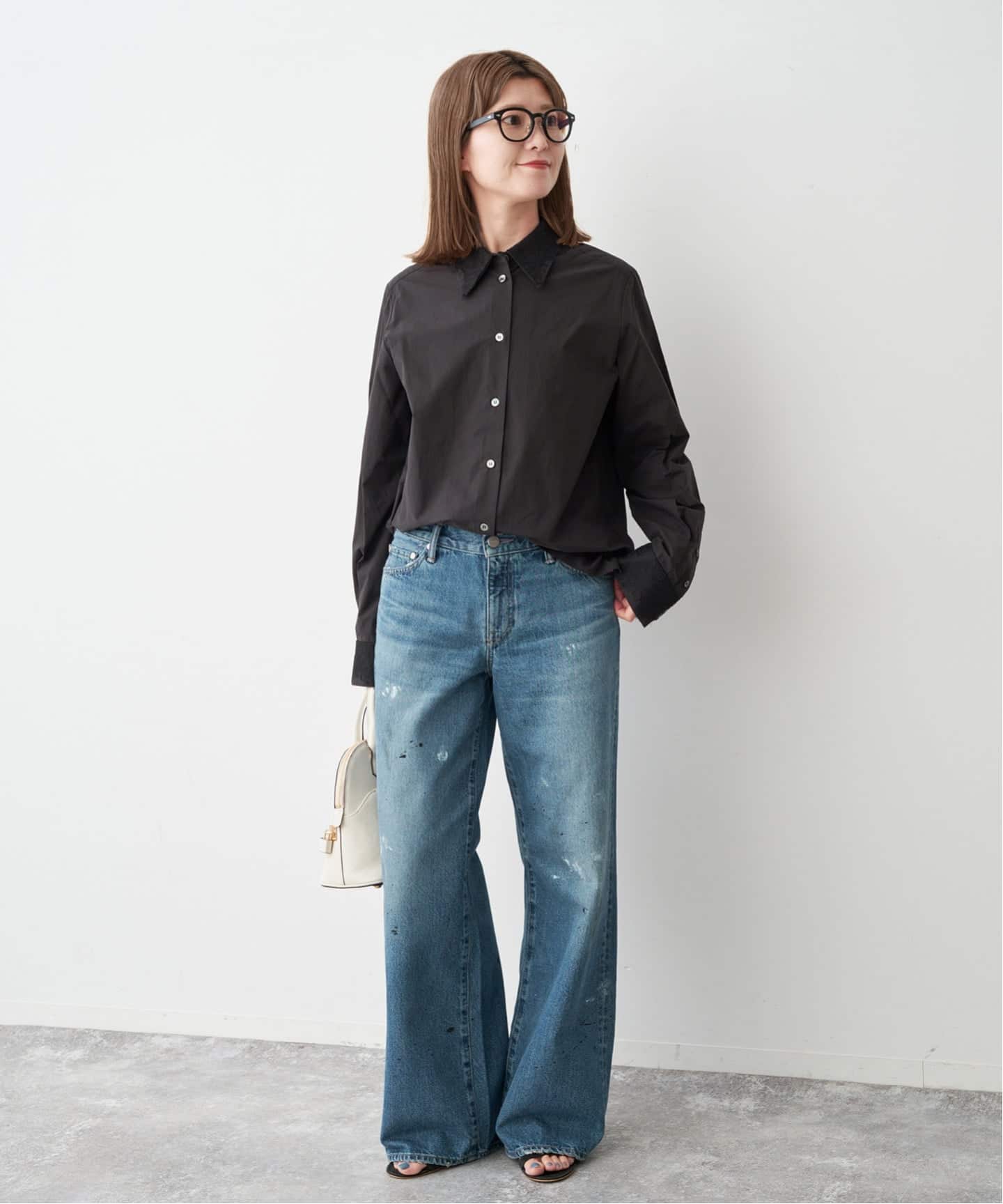 レース襟シャツ（シャツ／ブラウス）｜Spick and Span（スピック