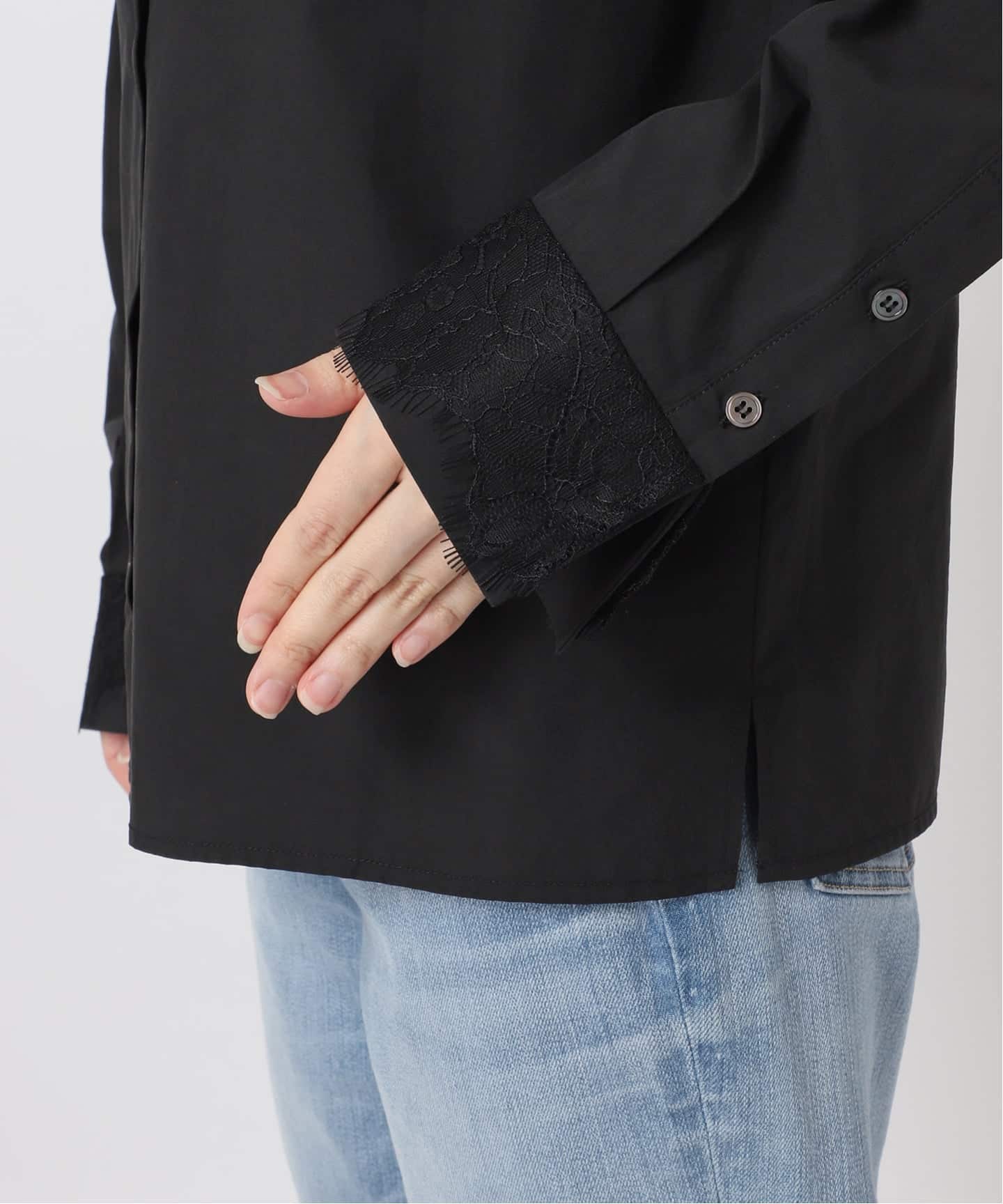 レース襟シャツ（シャツ／ブラウス）｜Spick and Span（スピック