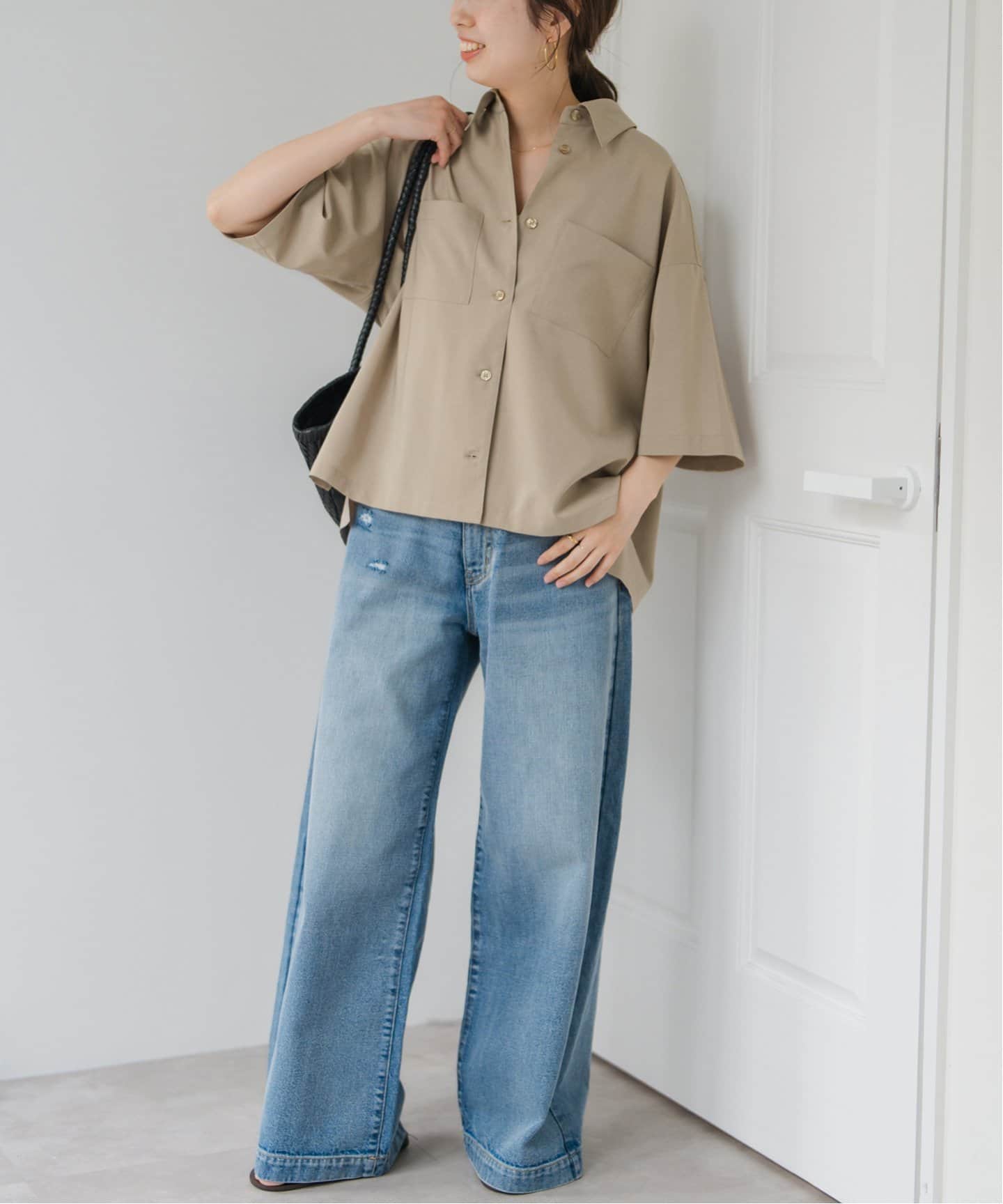 Spick and Span スピックアンドスパン　レースハーフスリーブシャツ Spick & Span（スピックアンドスパン）の「ハーフスリーブフリル