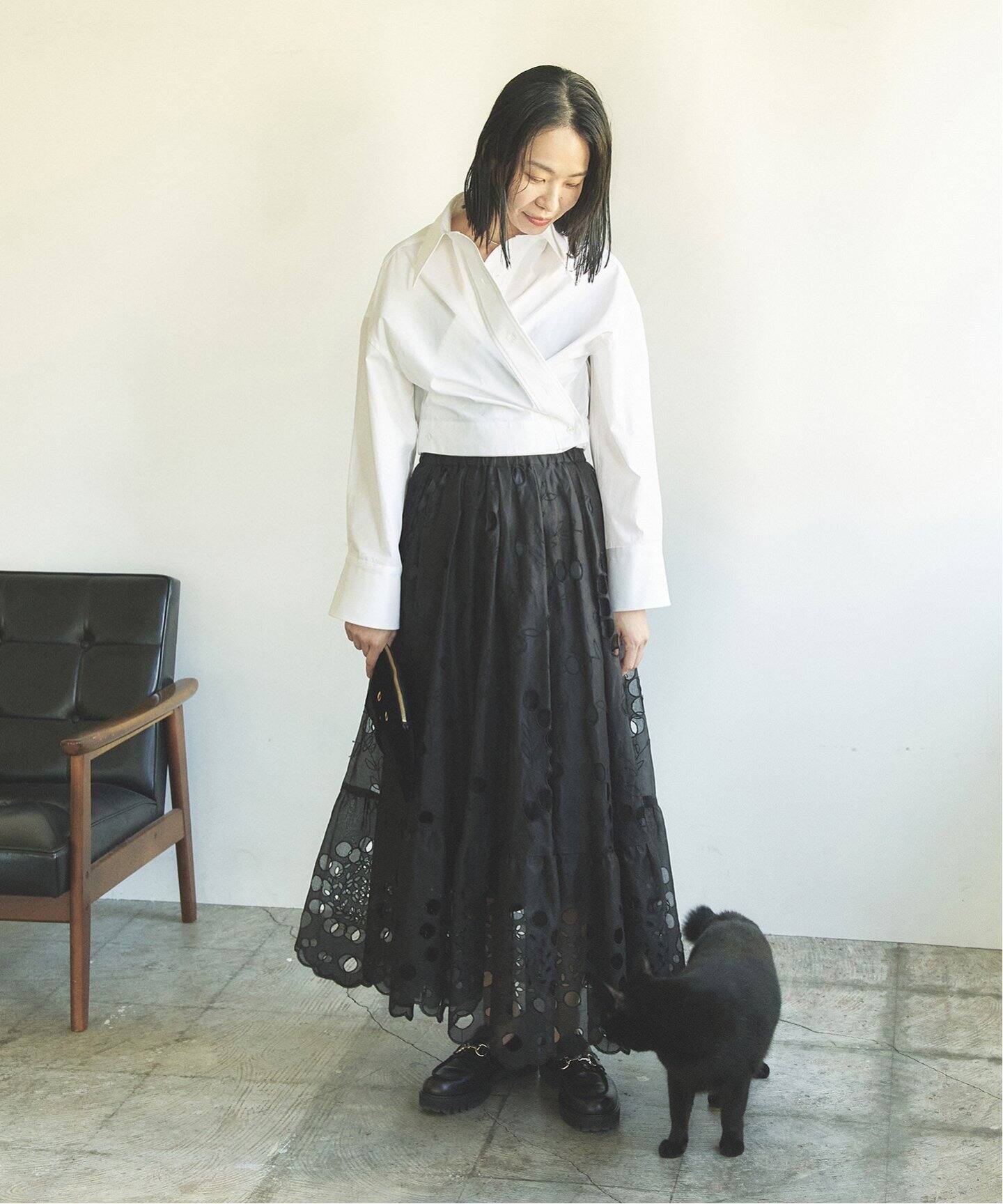 HARDY NOIR - HARDY NOIR ブラウス　ブラック HARDY NOIR｜アルディーノアールのシャツ／ブラウス（レディース