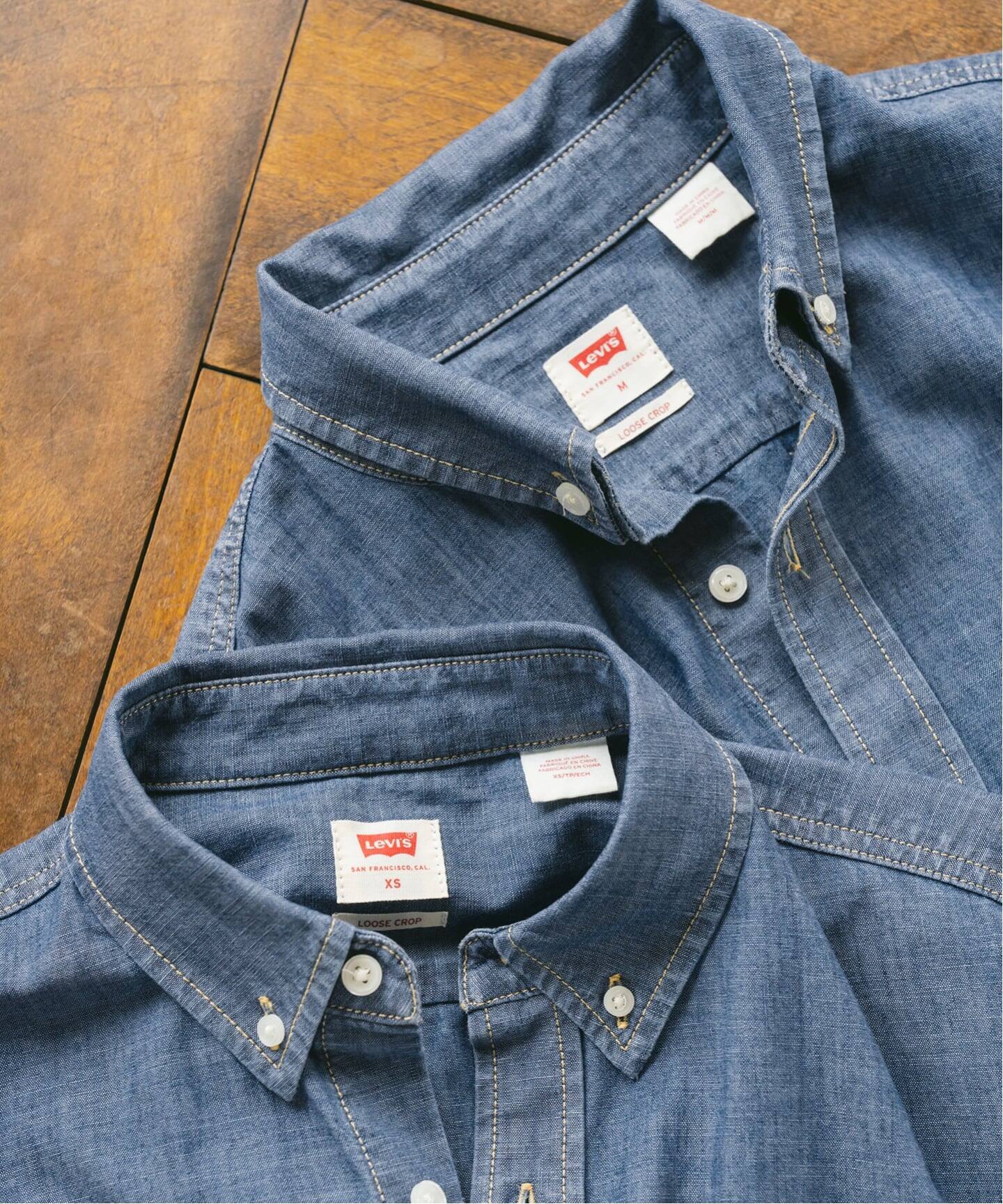 Levi's/リーバイス 別注SMU LS ZANDT CROPPED SHIRT(シャツ/ブラウス Levi's/リーバイス 別注SMU LS ZANDT CROPPED SHIRT(シャツ/ブラウス