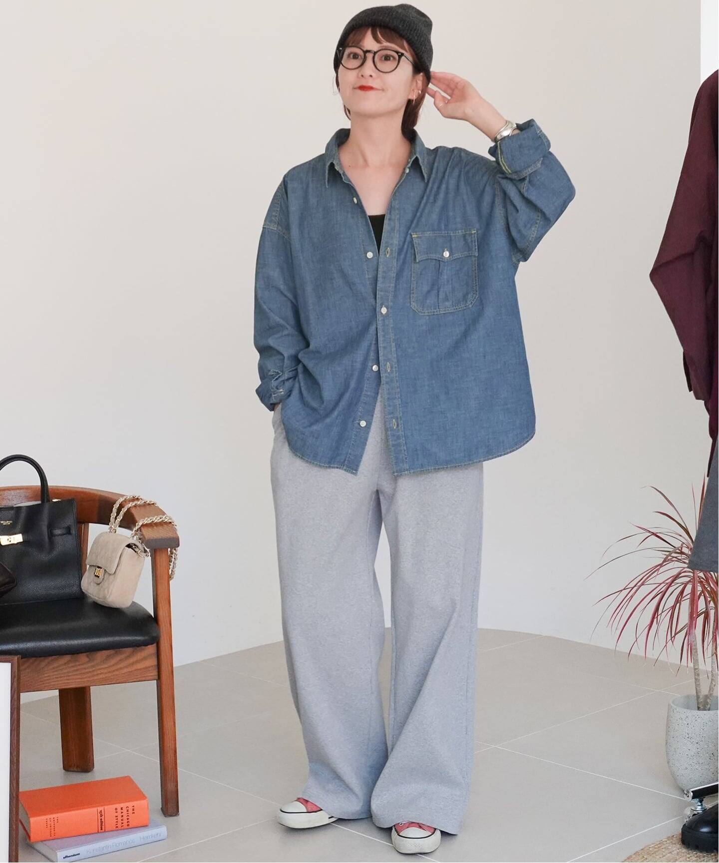 Levi's/リーバイス 別注SMU LS ZANDT CROPPED SHIRT（シャツ／ブラウス
