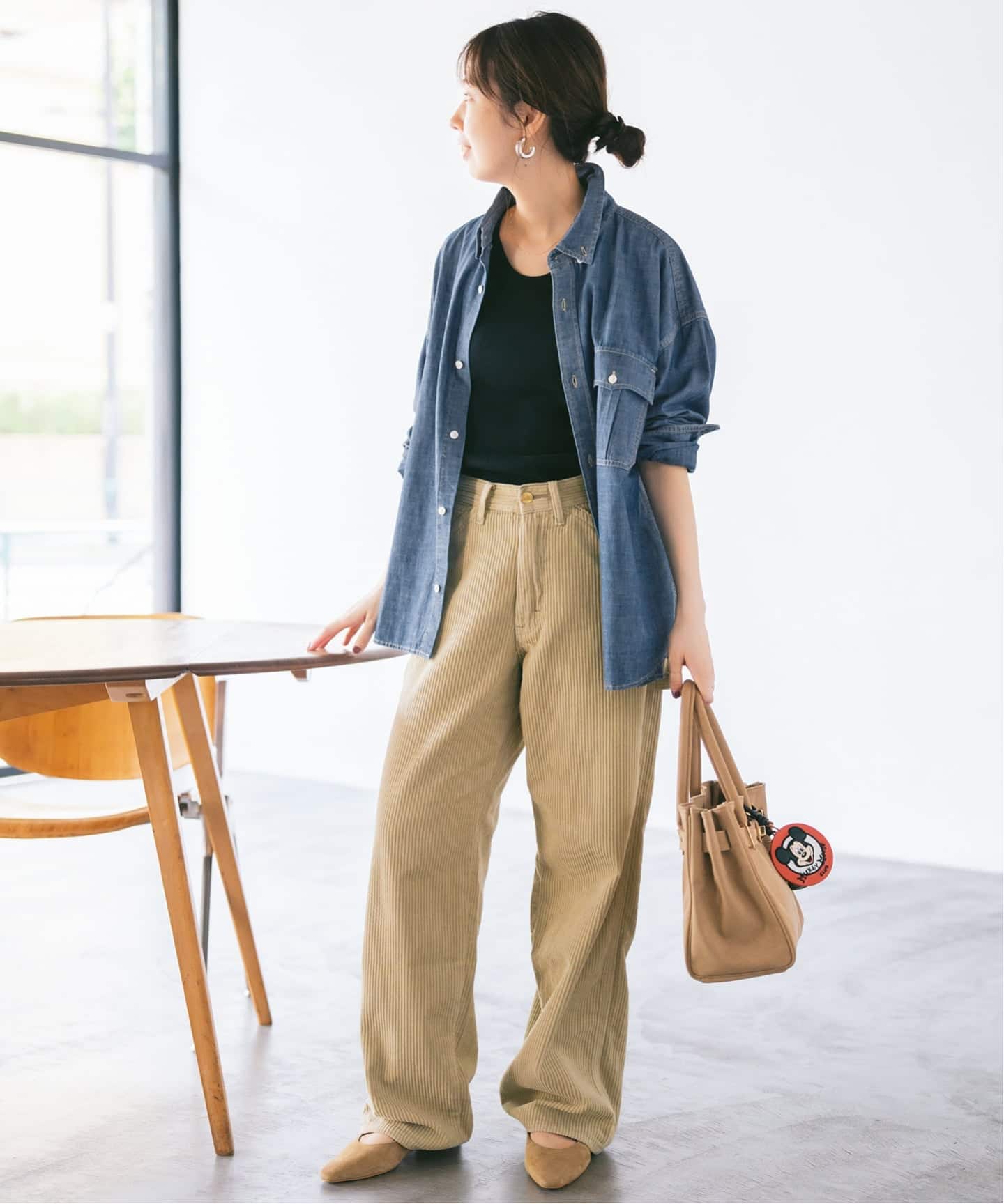 Levi's/リーバイス 別注SMU LS ZANDT CROPPED SHIRT（シャツ／ブラウス