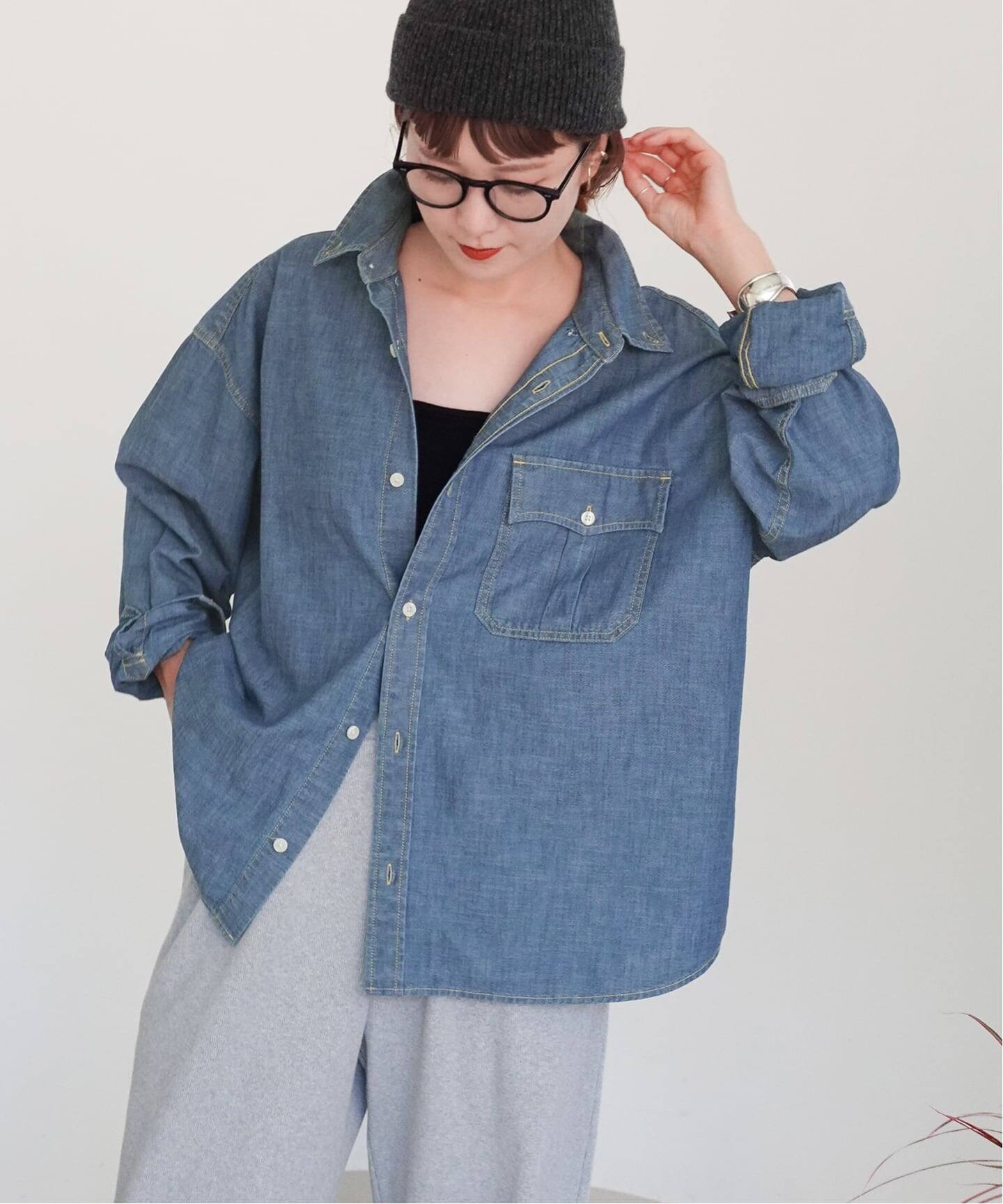 Levi's/リーバイス 別注SMU LS ZANDT CROPPED SHIRT(シャツ/ブラウス Levi's/リーバイス 別注SMU LS ZANDT CROPPED SHIRT(シャツ/ブラウス