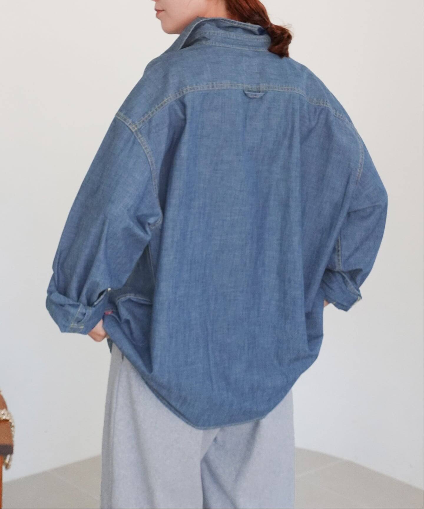 Levi's/リーバイス 別注SMU LS ZANDT CROPPED SHIRT（シャツ