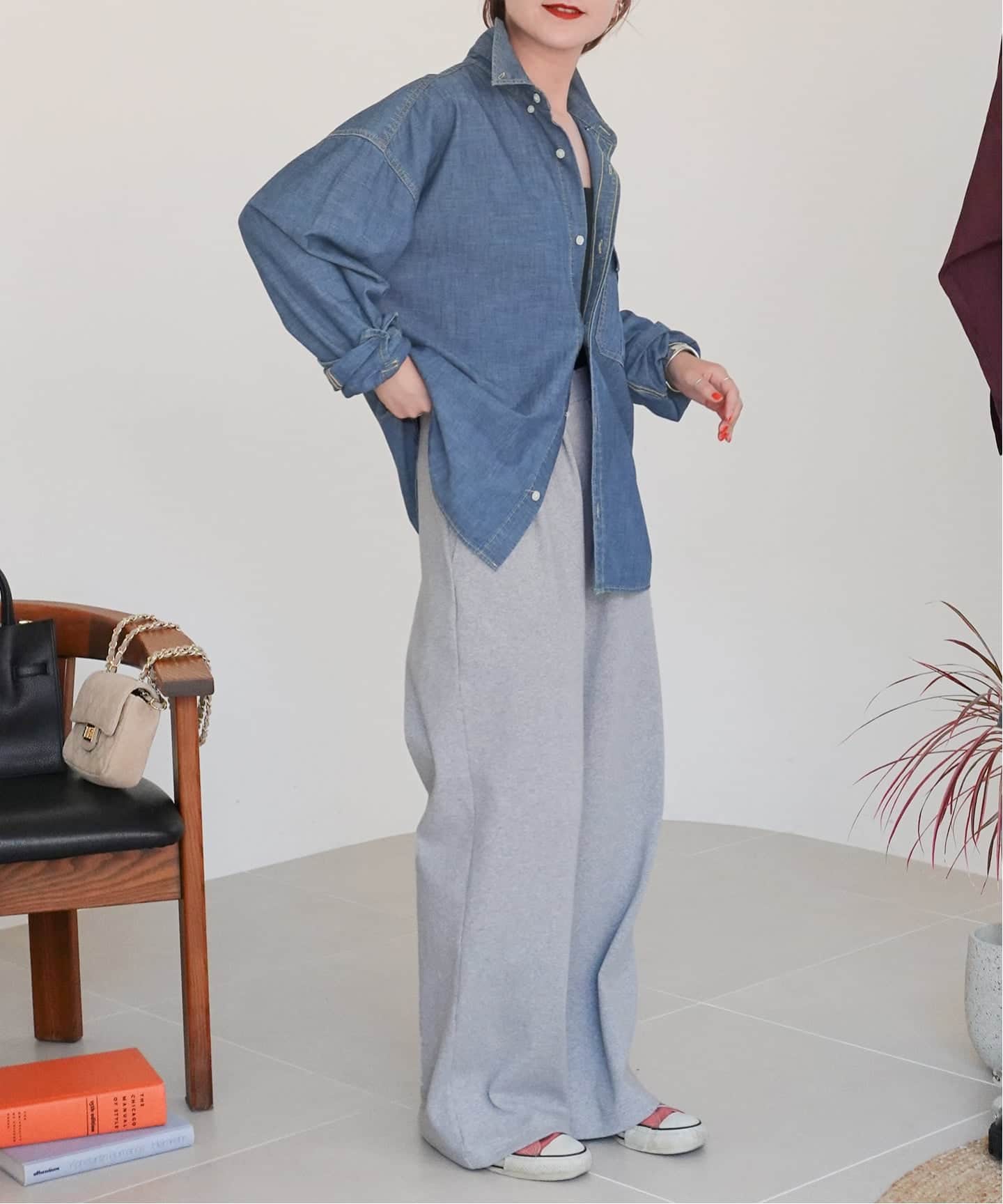 Levi's/リーバイス 別注SMU LS ZANDT CROPPED SHIRT（シャツ／ブラウス