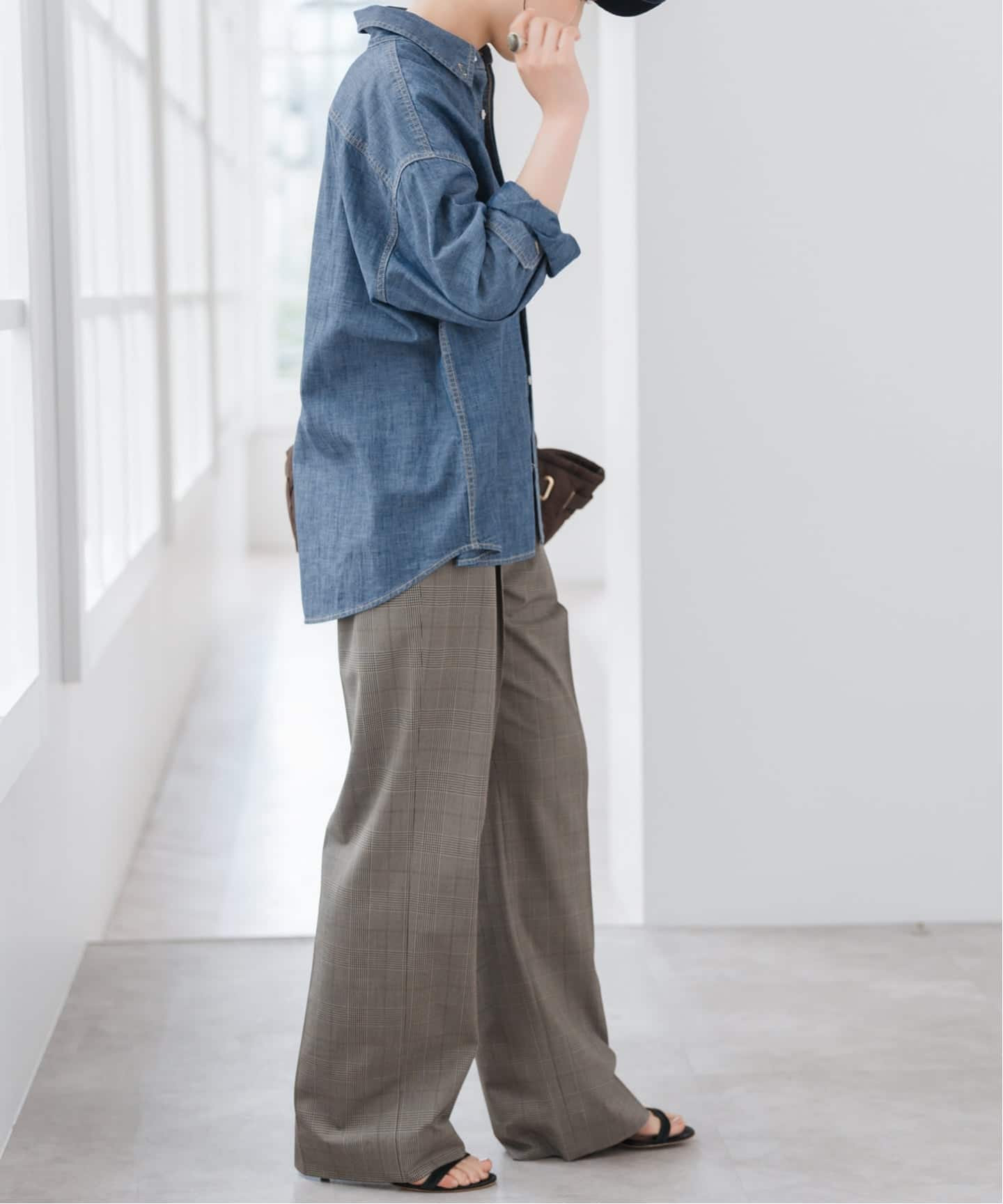 Levi's/リーバイス 別注SMU LS ZANDT CROPPED SHIRT（シャツ／ブラウス