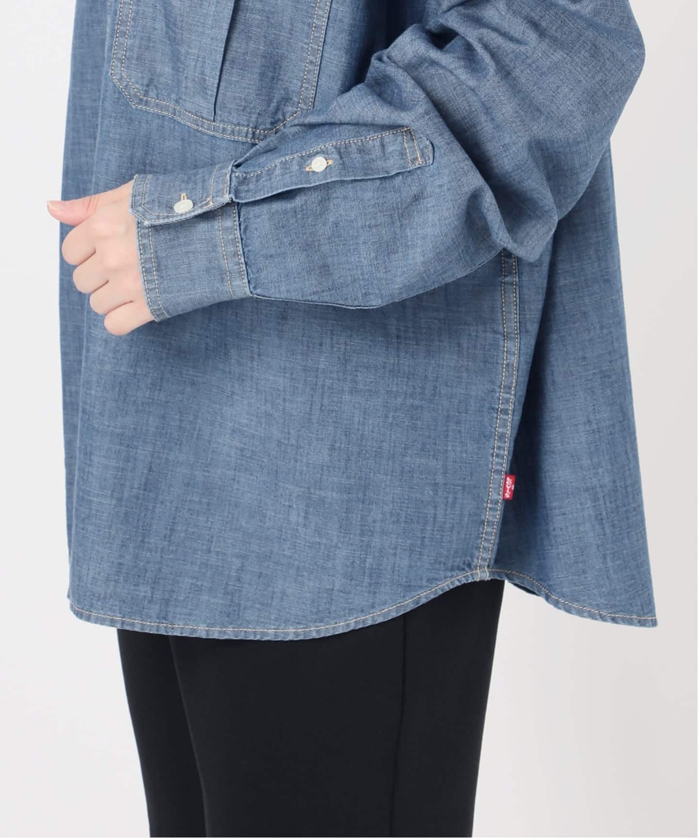 journal standard × Levi's 別注デニムシャツ ジャーナルスタンダード レリューム JOURNAL STANDARD relume