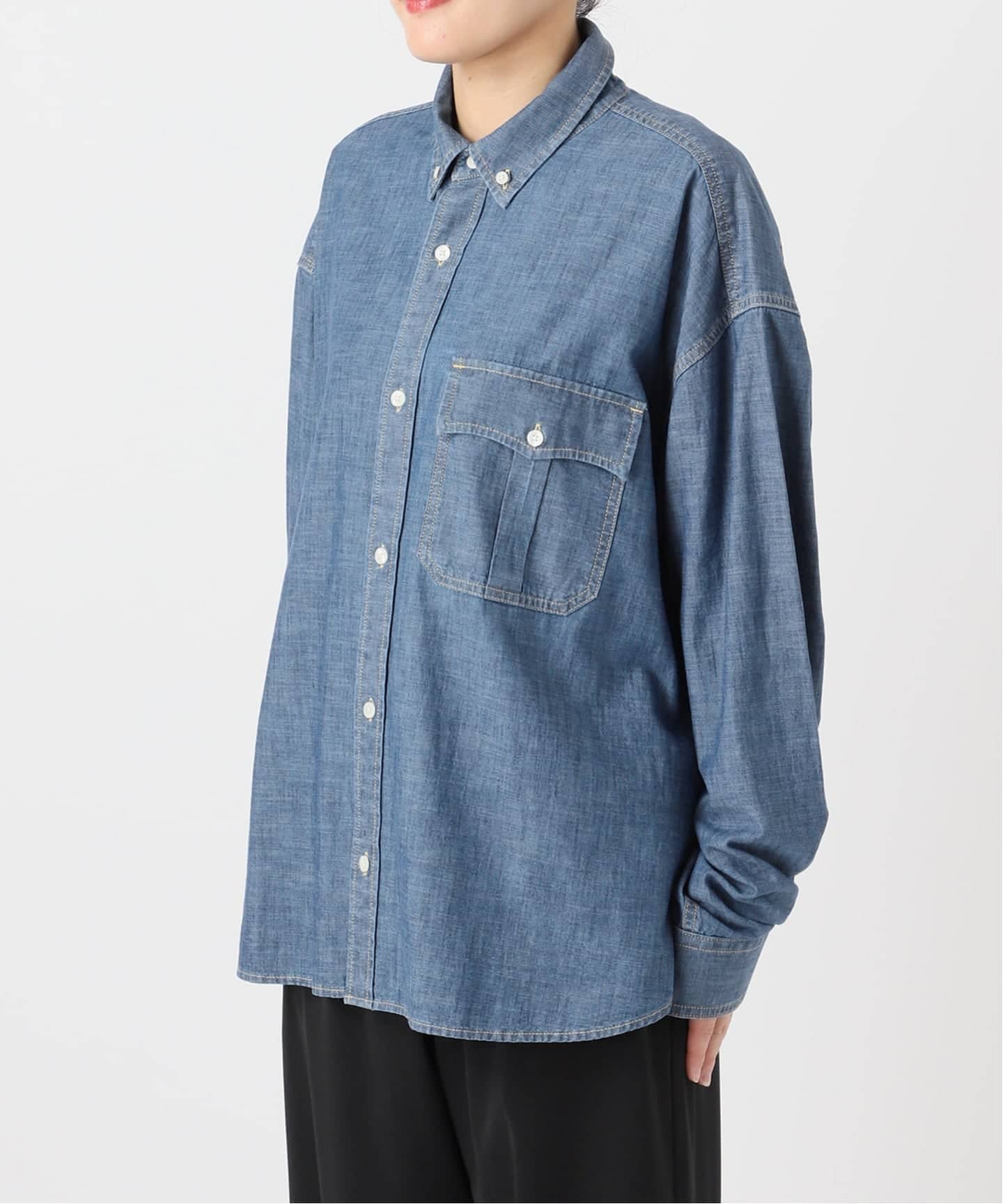 Levi's/リーバイス 別注SMU LS ZANDT CROPPED SHIRT（シャツ