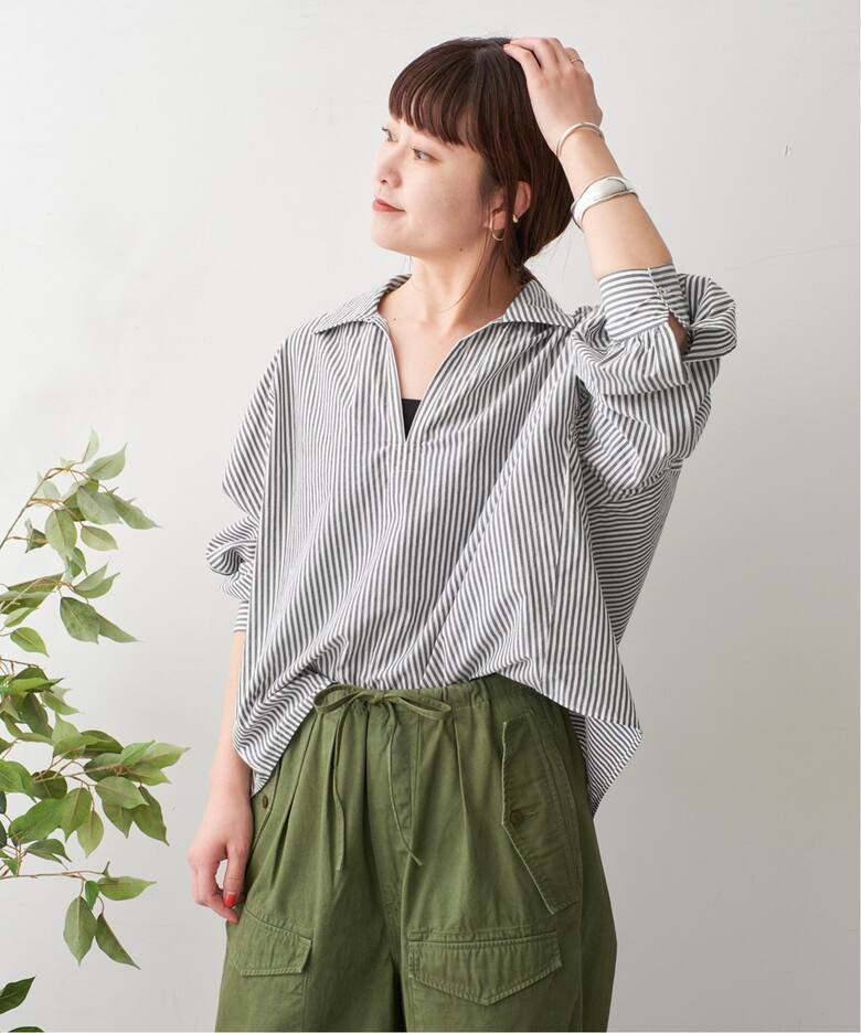 TICCA / ティッカ 別注ハーブスキッパーシャツ（シャツ／ブラウス  