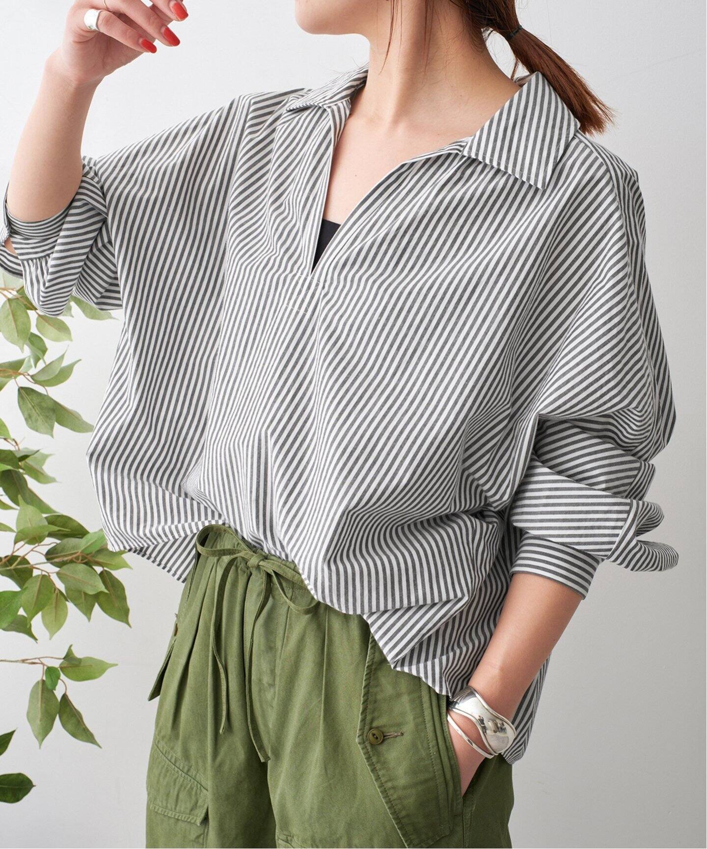 TICCA / ティッカ 別注ハーブスキッパーシャツ（シャツ／ブラウス 