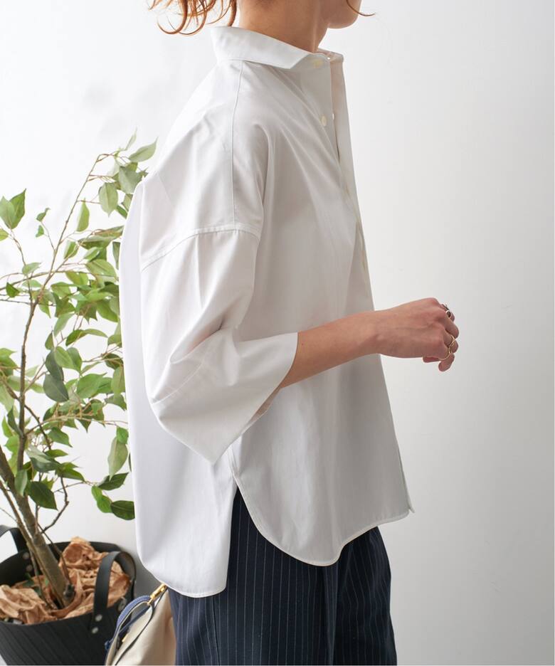 TICCA / ティッカ スクエア半袖ダブルカフスシャツ（シャツ／ブラウス  