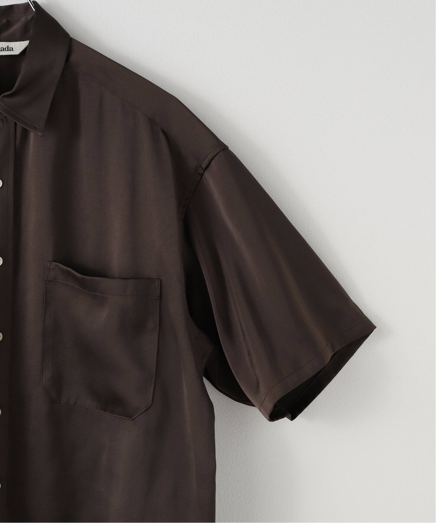 一部店舗+WEB限定》OBLADA / オブラダ SATIN SHIRT（シャツ／ブラウス