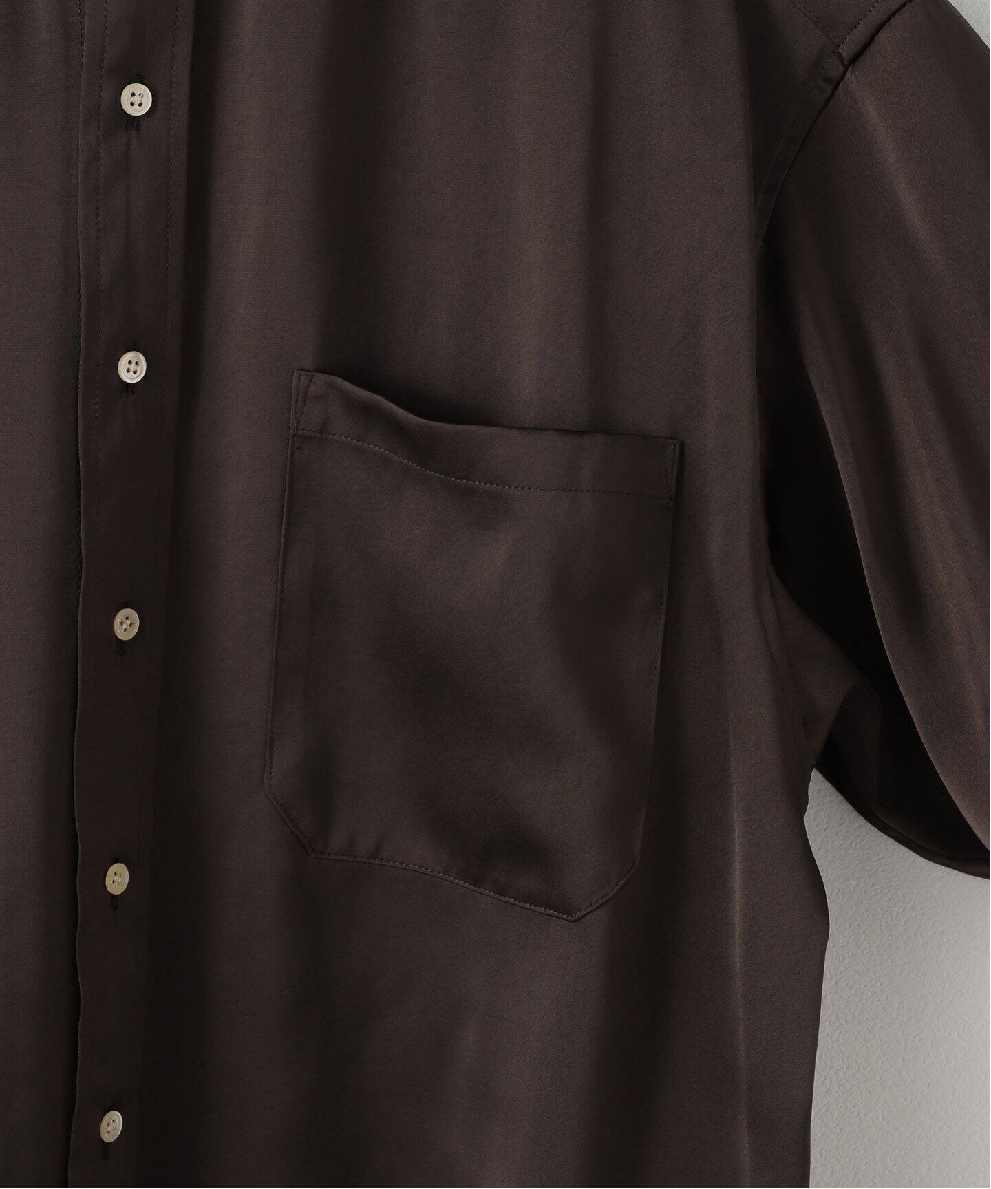 一部店舗+WEB限定》OBLADA / オブラダ SATIN SHIRT（シャツ／ブラウス