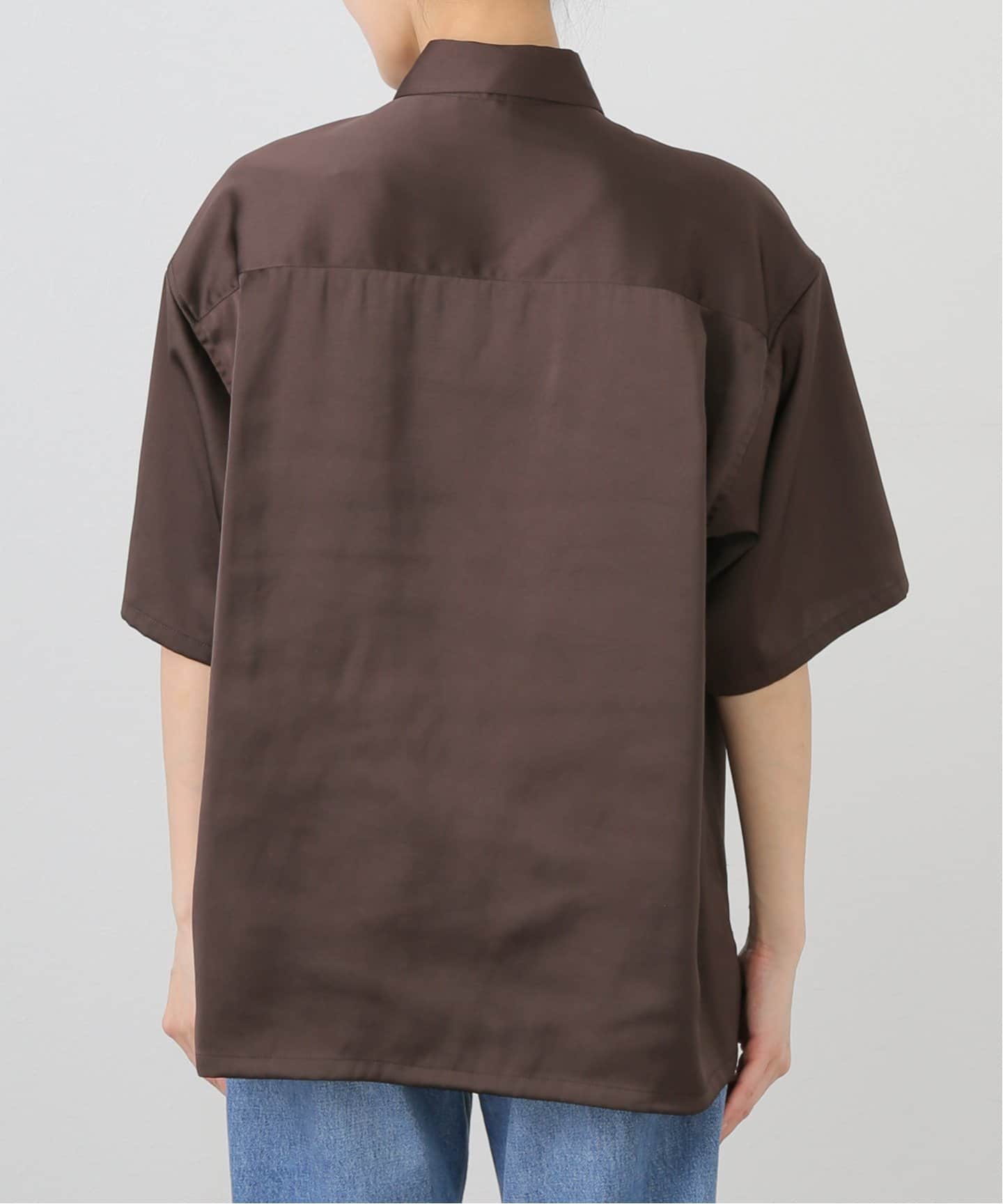 一部店舗+WEB限定》OBLADA / オブラダ SATIN SHIRT（シャツ／ブラウス