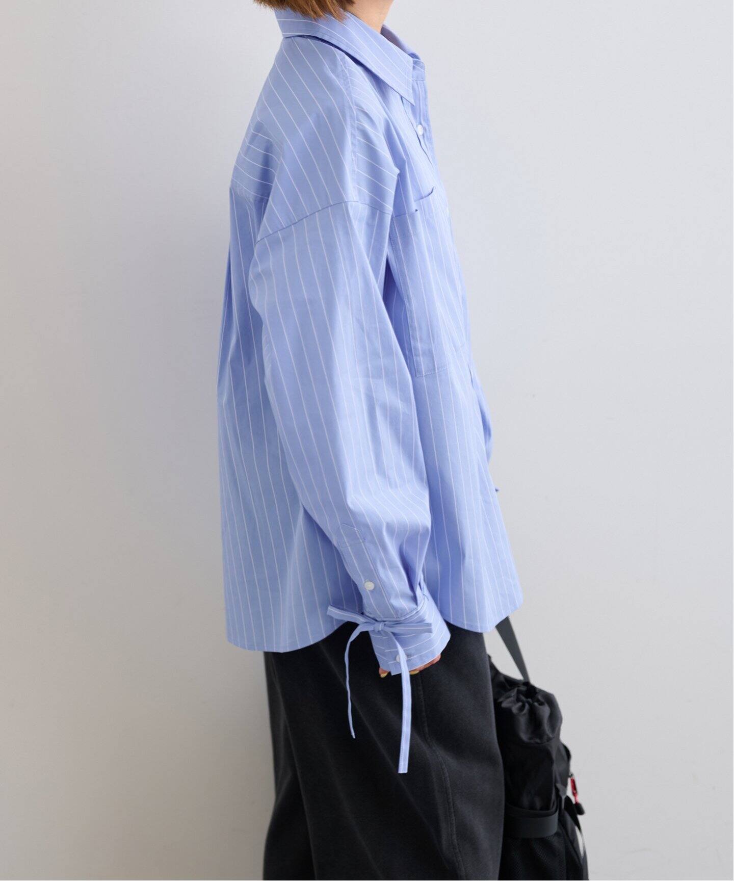 リボンスリーブオーバーシャツ（シャツ／ブラウス）｜U by SPICK&SPAN