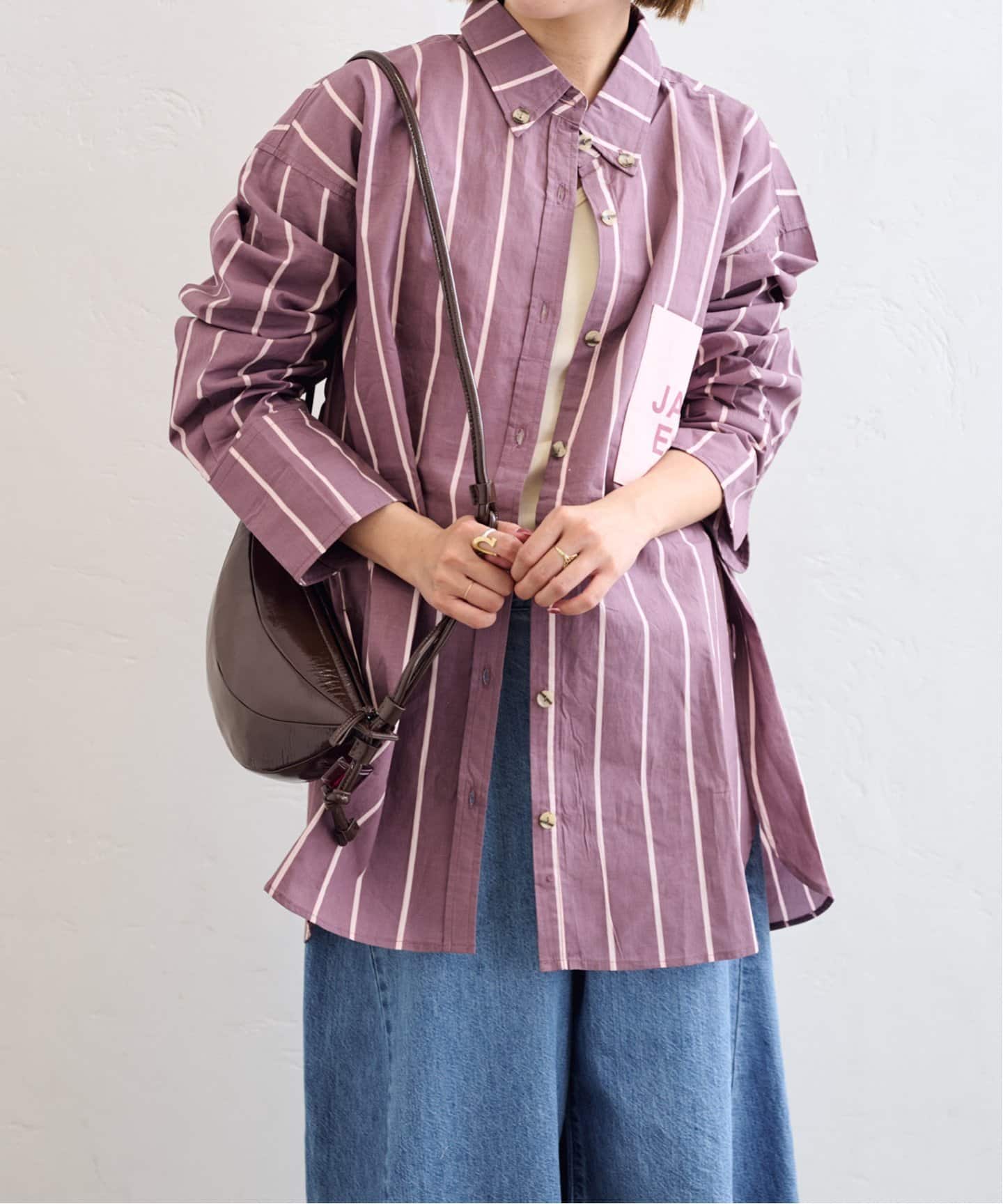 ブラウス シャツ ARAMINTA JAMES/アラミンタ ジェーム ALPINE COTTON STRIPE SH レディース ARAMINTA JAMES/アラミンタ ジェーム ALPINE COTTON STRIPE SH