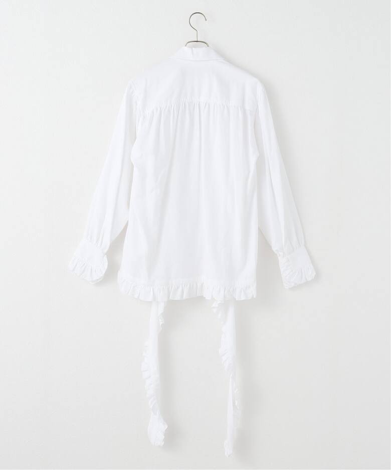 OPEN YY/オープンワイワイ RUFFLE TRIM BLOUSE（シャツ／ブラウス 