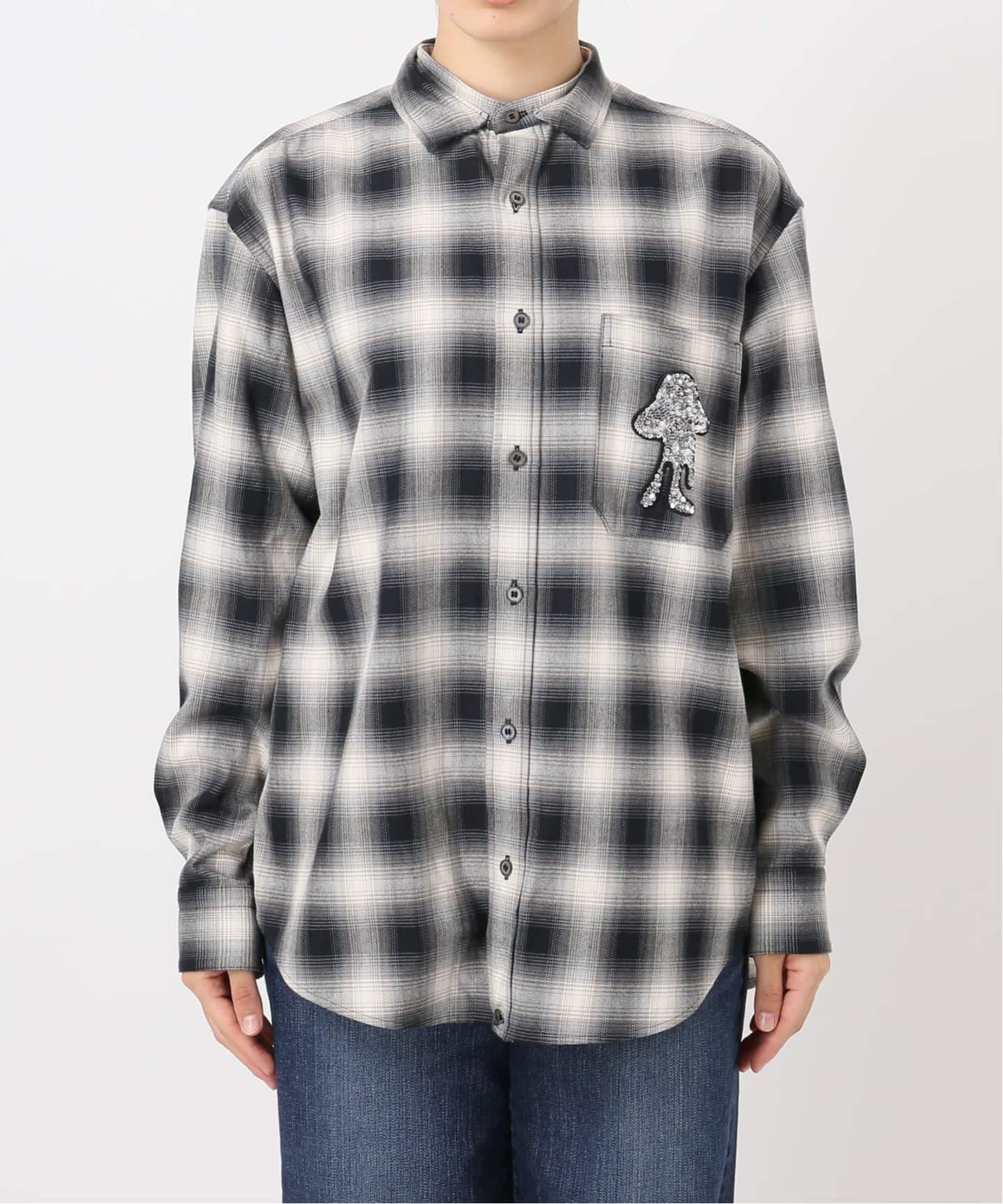 Glyph Flannel Shirt（シャツ／ブラウス）｜Spick and Span（スピック