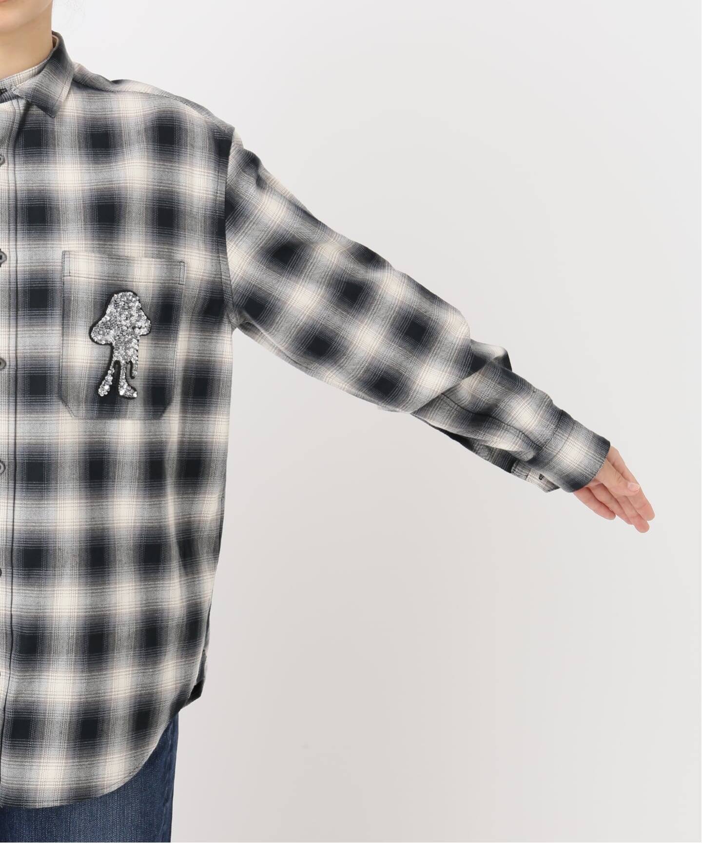 Glyph Flannel Shirt（シャツ／ブラウス）｜Spick and Span（スピック