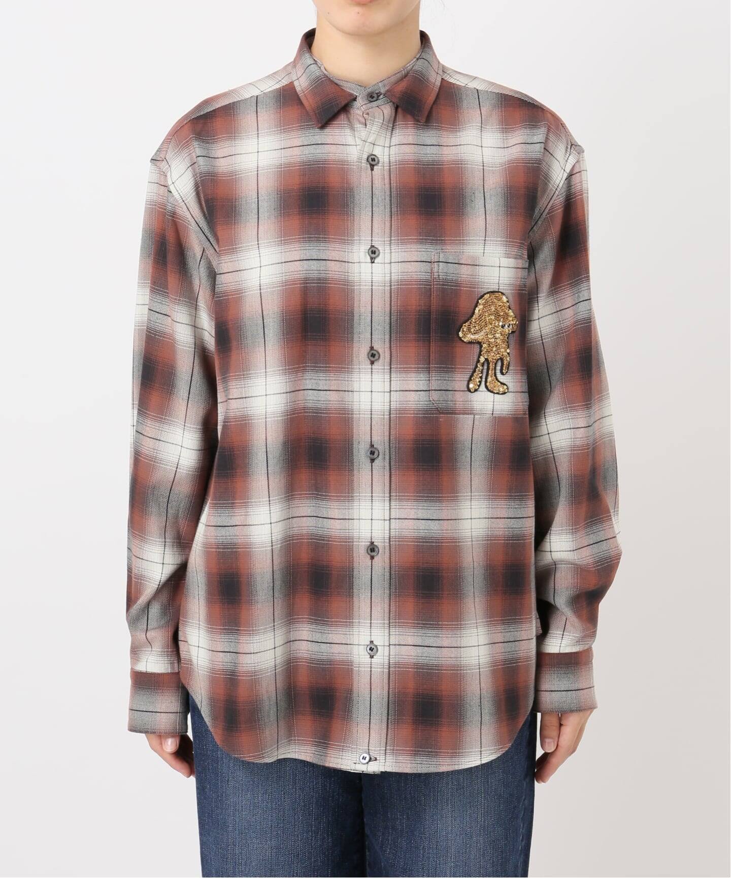 Glyph Flannel Shirt（シャツ／ブラウス）｜Spick and Span（スピック