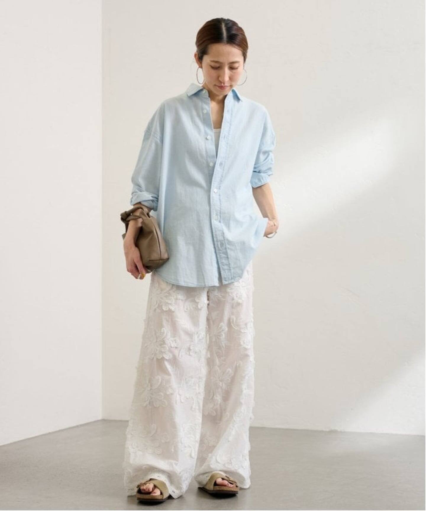 ≪追加≫ダンガリーシャツ（シャツ／ブラウス）｜FRAMeWORK（フレーム