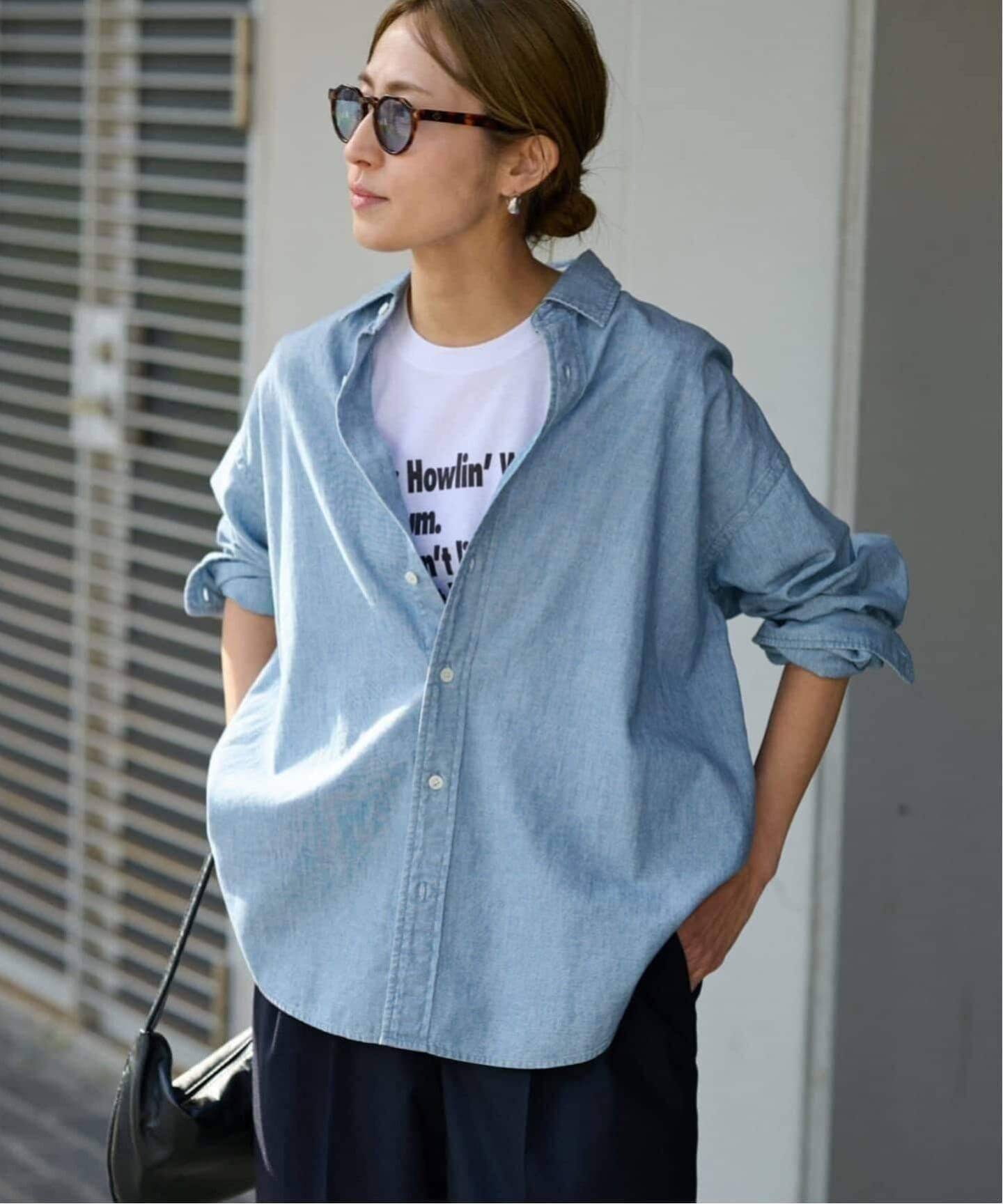 FRAMeWORK フレームワーク ダンガリーシャツ ≪追加≫ダンガリーシャツ3（シャツ／ブラウス）｜FRAMeWORK