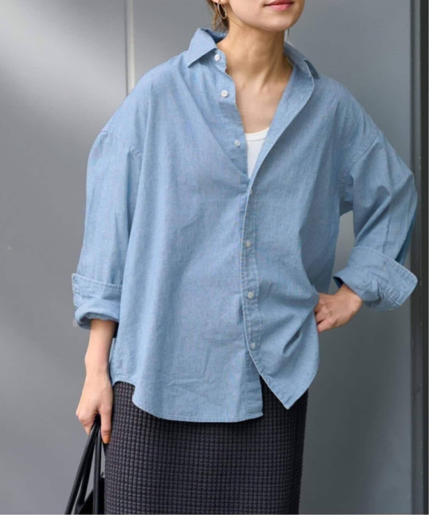 FRAMeWORK ダンガリーシャツ FRAMeWORK(フレームワーク)の「ダンガリーシャツ7◇」 - PARTE