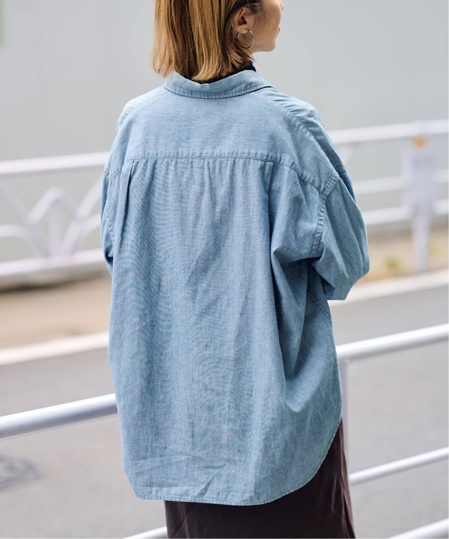 FRAMeWORK ダンガリーシャツ ≪追加≫ダンガリーシャツ 4（シャツ／ブラウス）｜FRAMeWORK