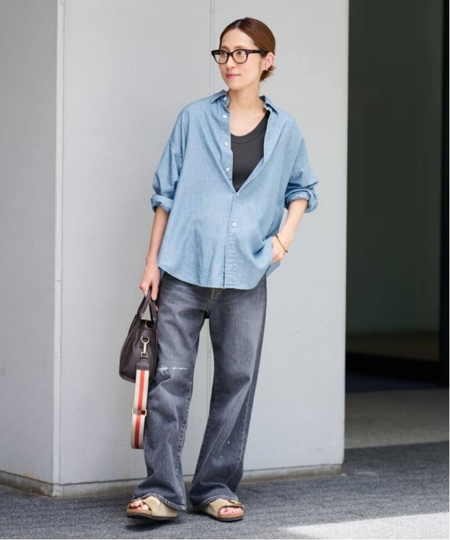 ≪追加≫ダンガリーシャツ 4（シャツ／ブラウス）｜FRAMeWORK