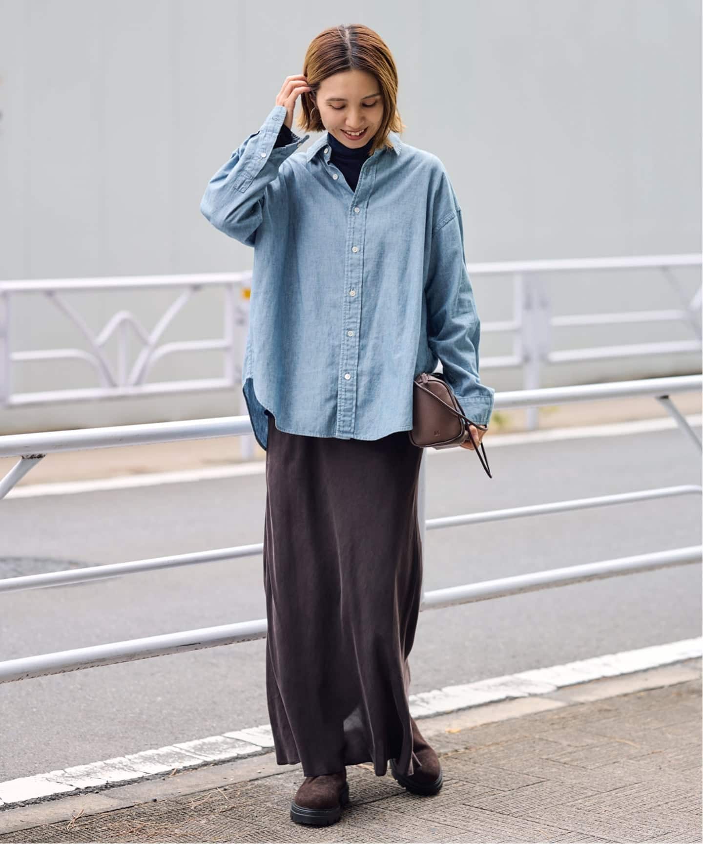 ≪追加≫ダンガリーシャツ 5（シャツ／ブラウス）｜FRAMeWORK