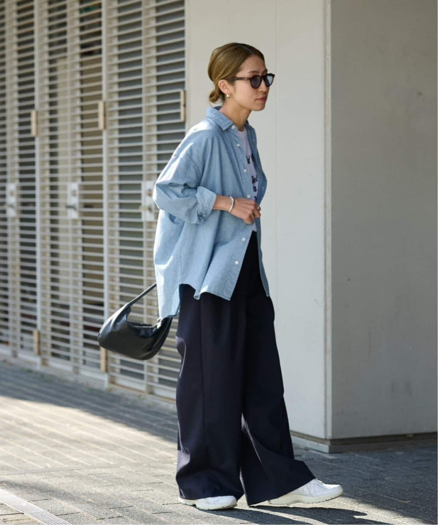 美品　フレームワーク　ダンガリー シャツ 2024　コットン　フリー　定番　人気 ≪追加≫ダンガリーシャツ 5（シャツ／ブラウス）｜FRAMeWORK