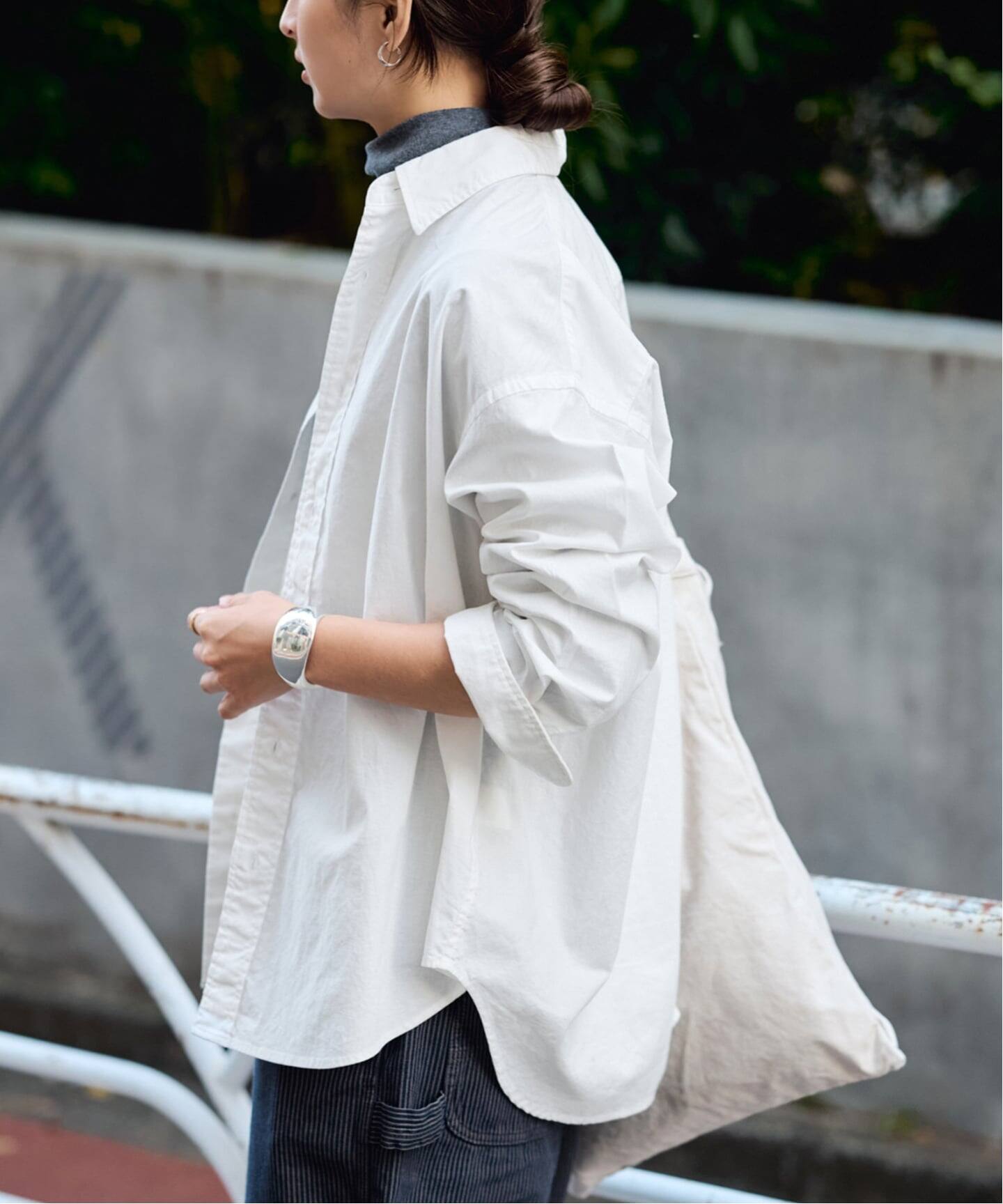 ≪追加≫コットンレギュラーカラーシャツ（シャツ／ブラウス