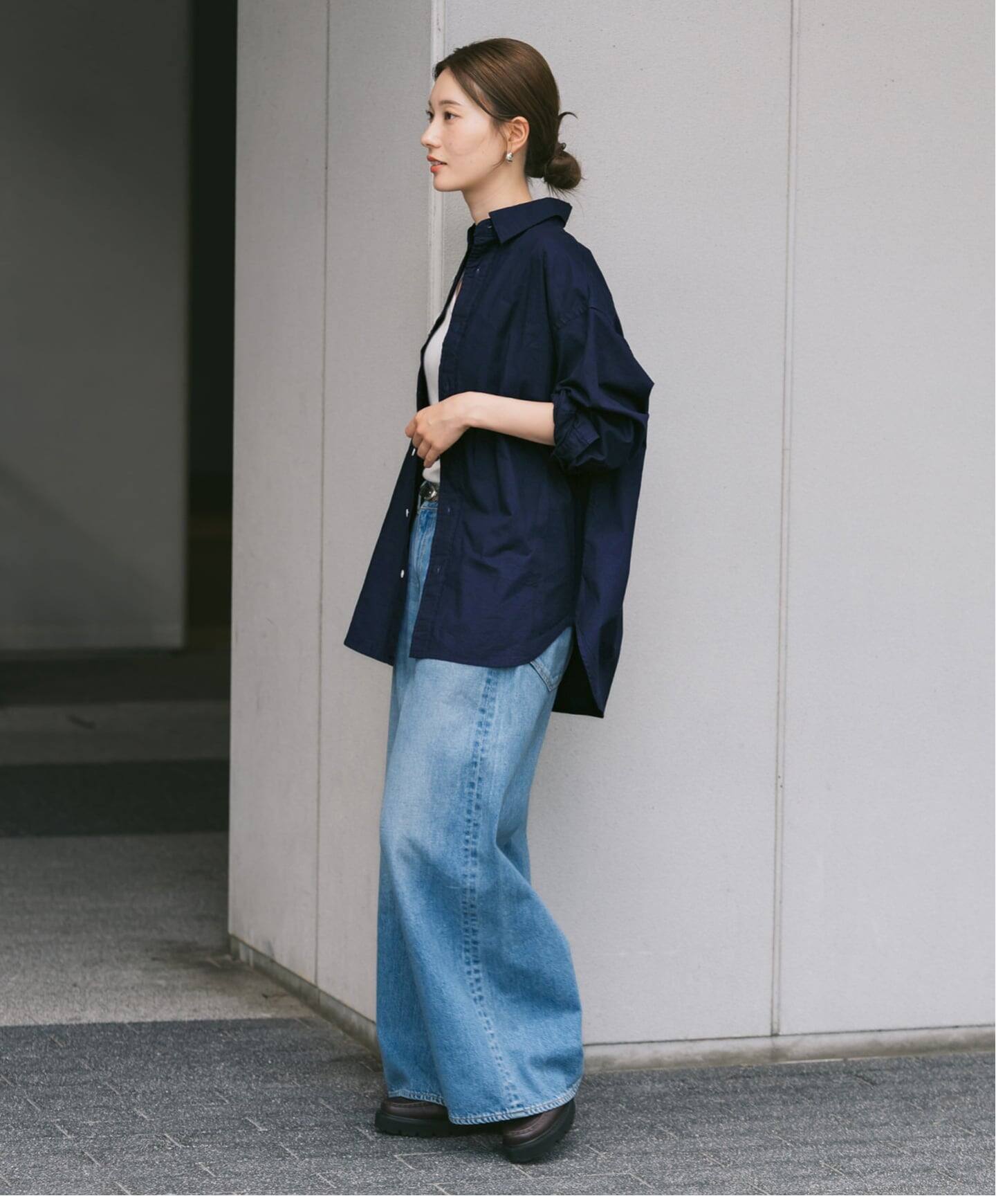 ≪追加≫コットンレギュラーカラーシャツ（シャツ／ブラウス