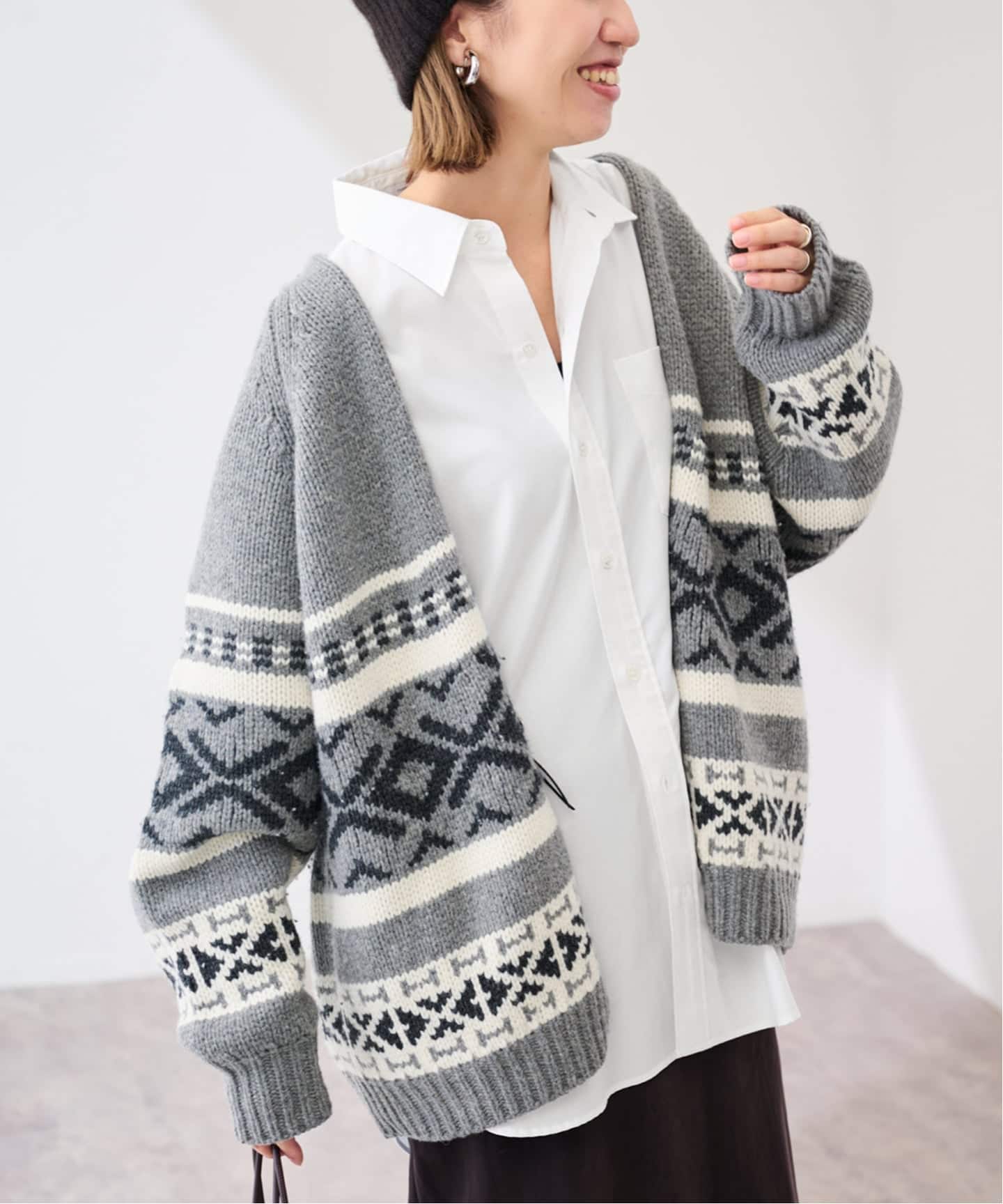 コットンロングシャツ（シャツ／ブラウス）｜FRAMeWORK（フレーム