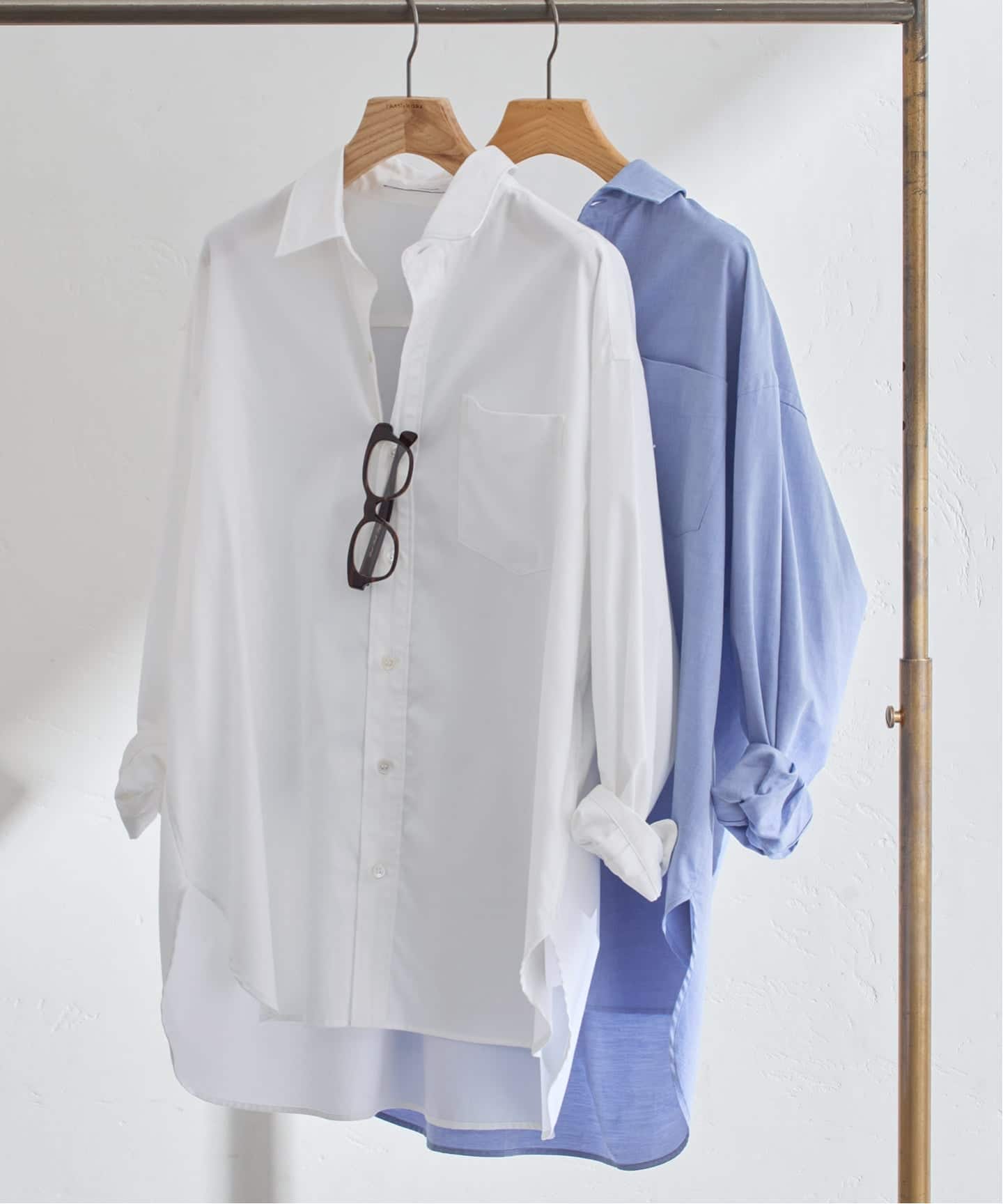 コットンロングシャツ（シャツ／ブラウス）｜FRAMeWORK（フレーム