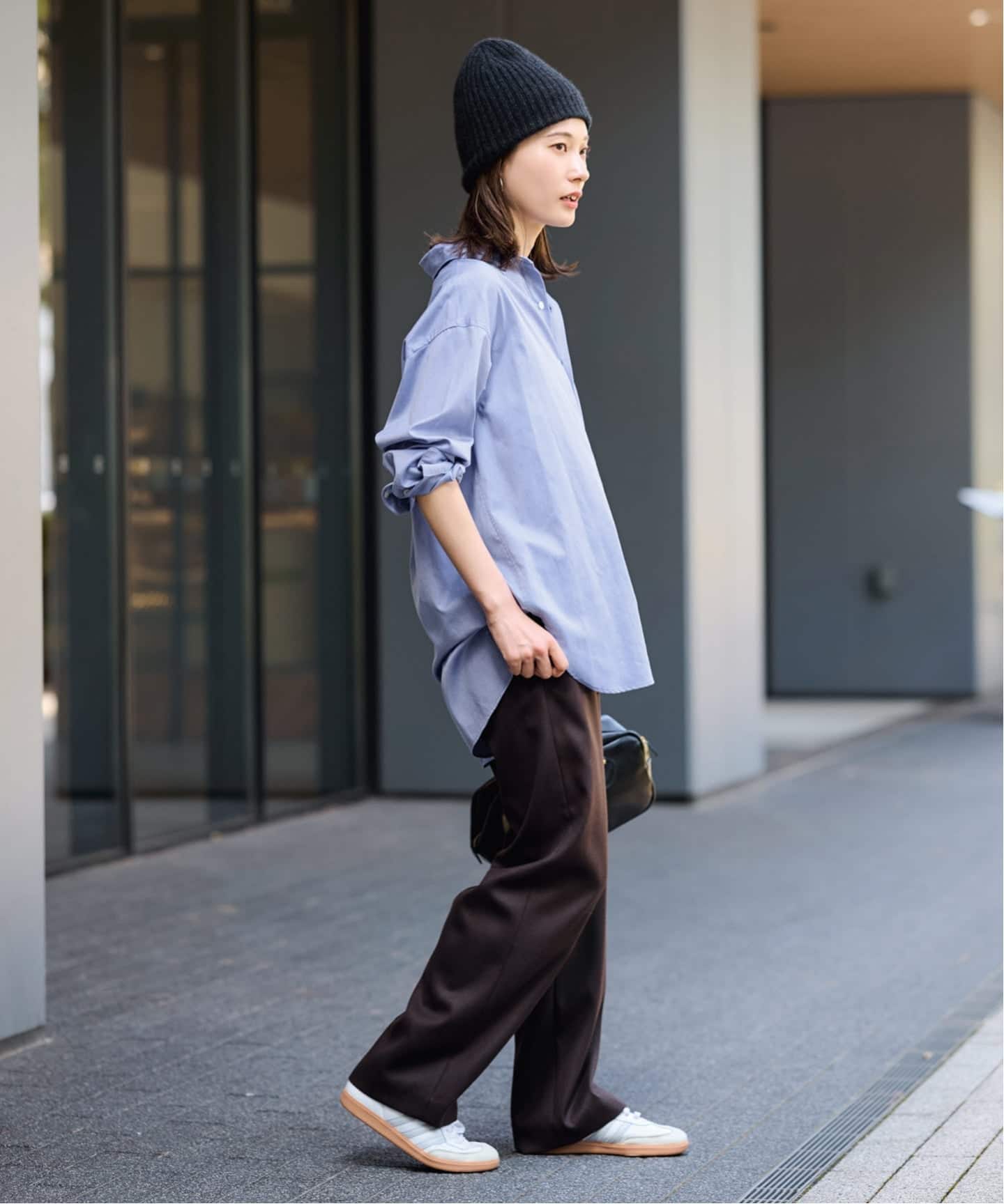 FRAMeWORK / 長袖シャツ/--/コットン/IDG/25050220300230 コットンロングシャツ（シャツ／ブラウス）｜FRAMeWORK（フレーム