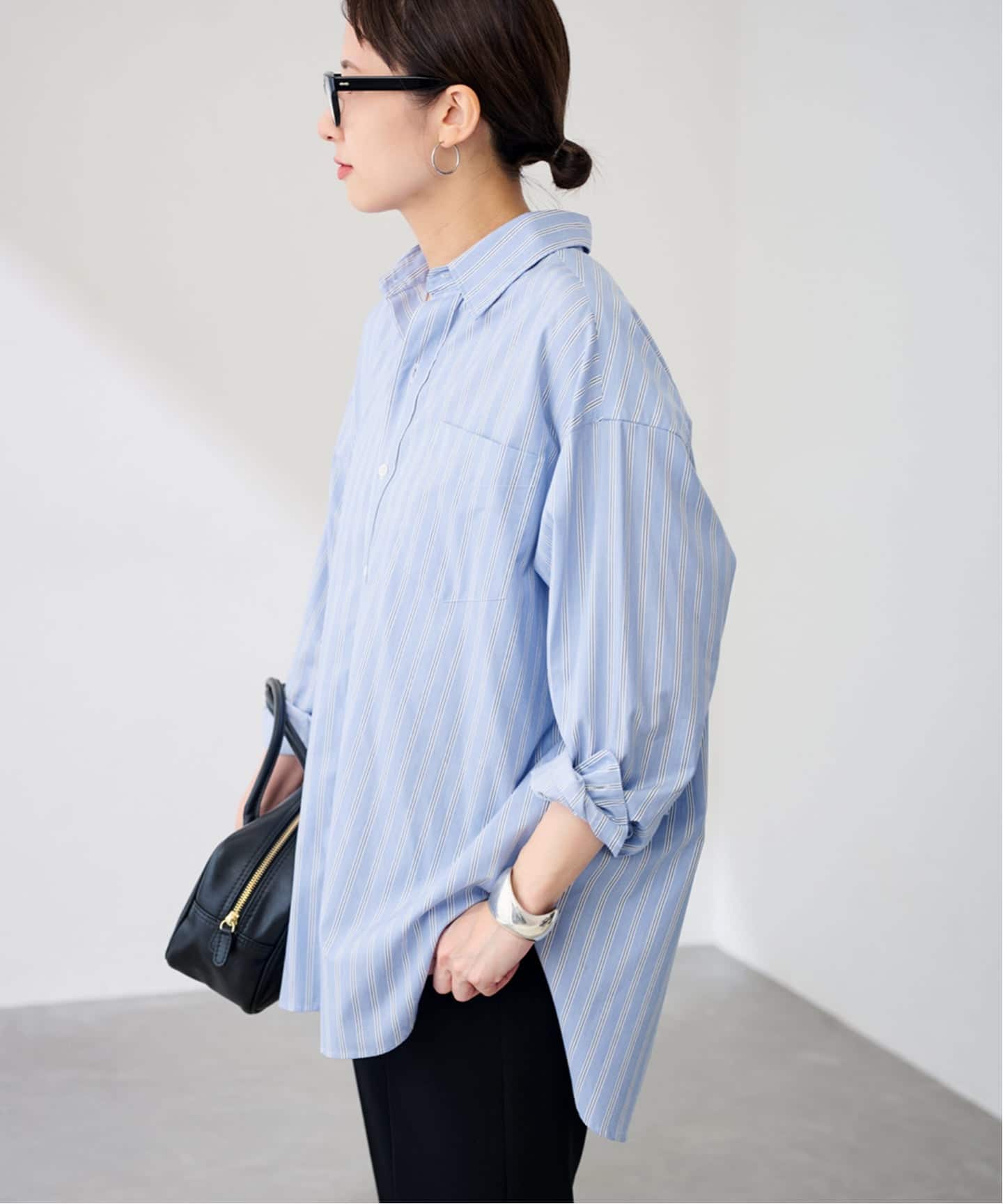 コットンロングシャツ（シャツ／ブラウス）｜FRAMeWORK（フレーム