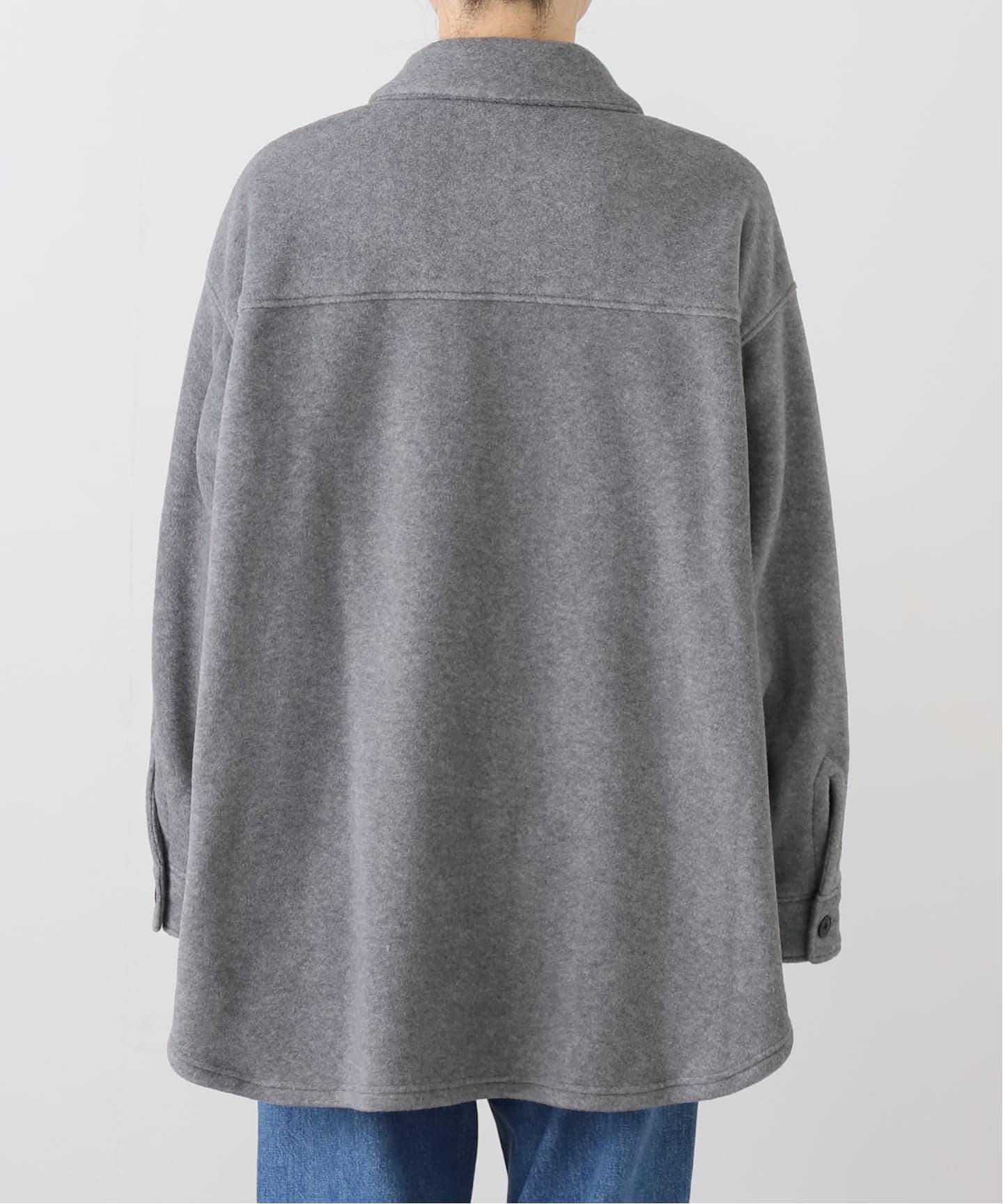 両面フリースオーバーシャツ（ボア・フリース）｜FRAMeWORK（フレーム