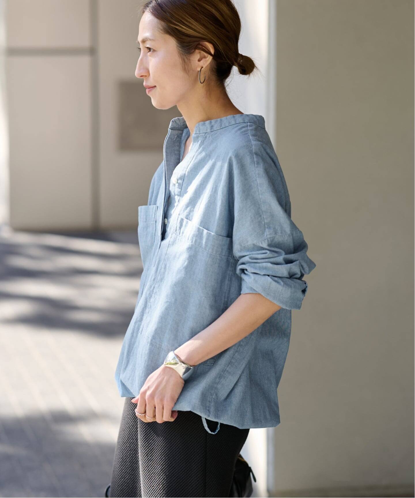 ≪WEB限定 / 追加≫ダンガリードロストシャツ 2（シャツ／ブラウス