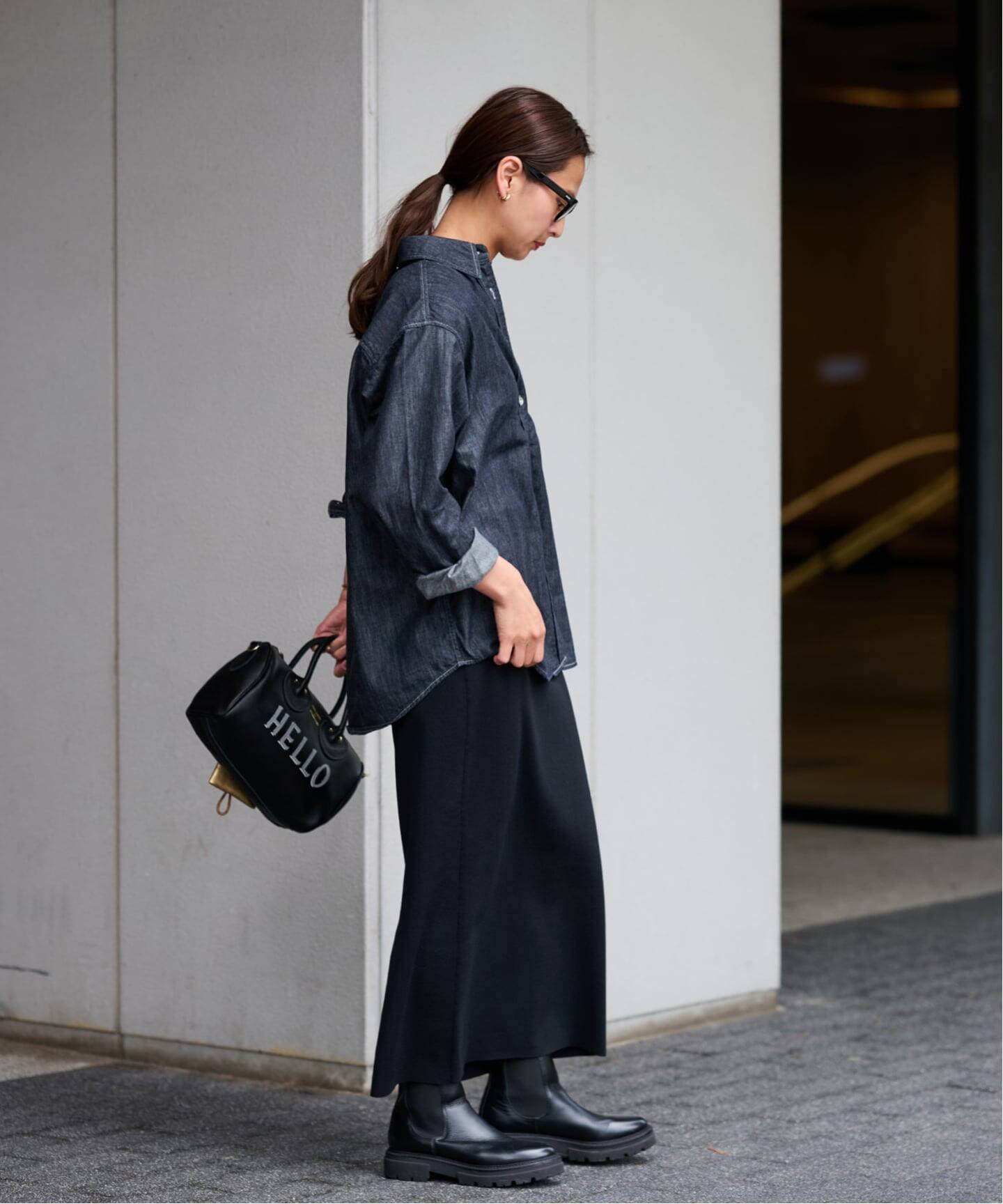 ライトオンスデニムシャツ（シャツ／ブラウス）｜FRAMeWORK（フレーム