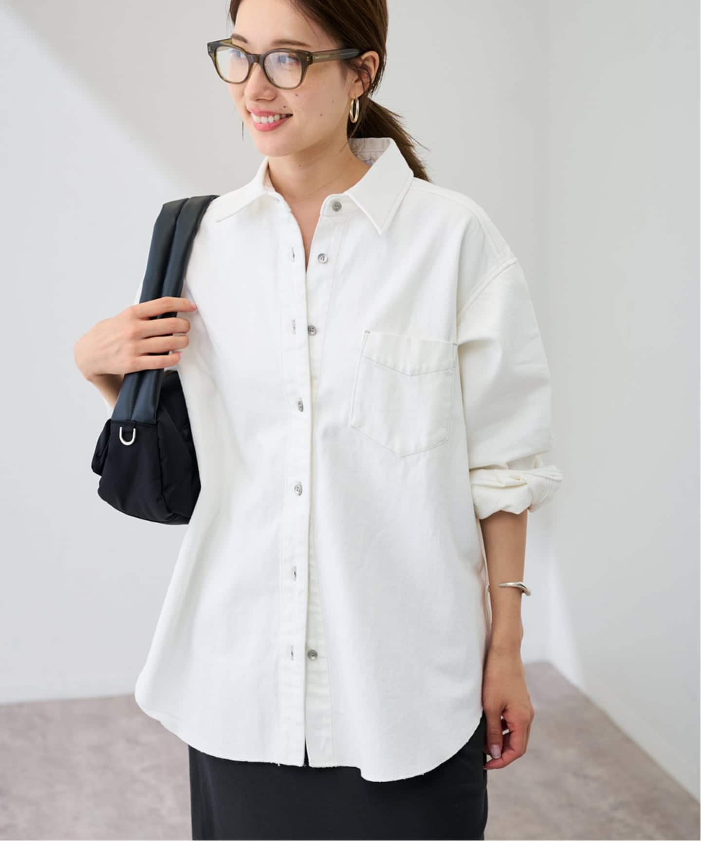 ≪追加≫denimシャツ（シャツ／ブラウス）｜FRAMeWORK（フレームワーク