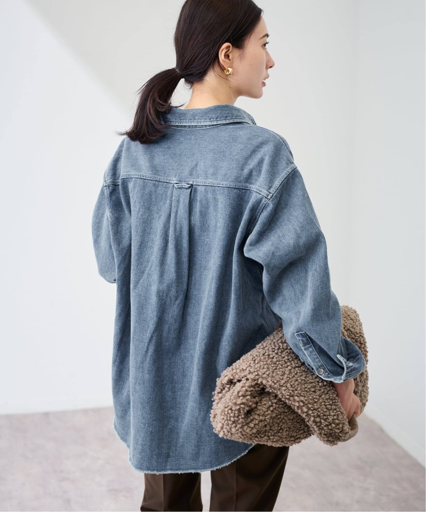 ≪追加予約≫denimシャツ（シャツ／ブラウス）｜FRAMeWORK