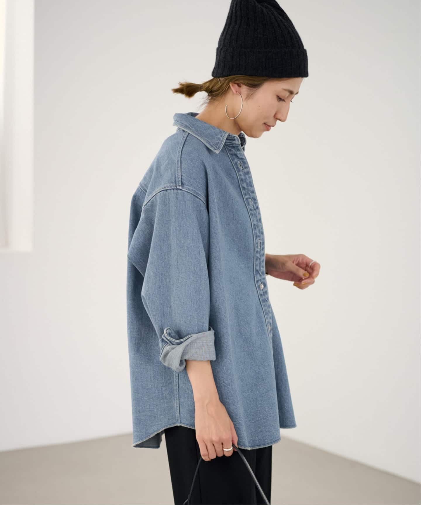 2023AW✨ FRAMeWORK   denimシャツ 2023AW✨ FRAMeWORK denimシャツ 2023AW✨ FRAMeWORK denimシャツ