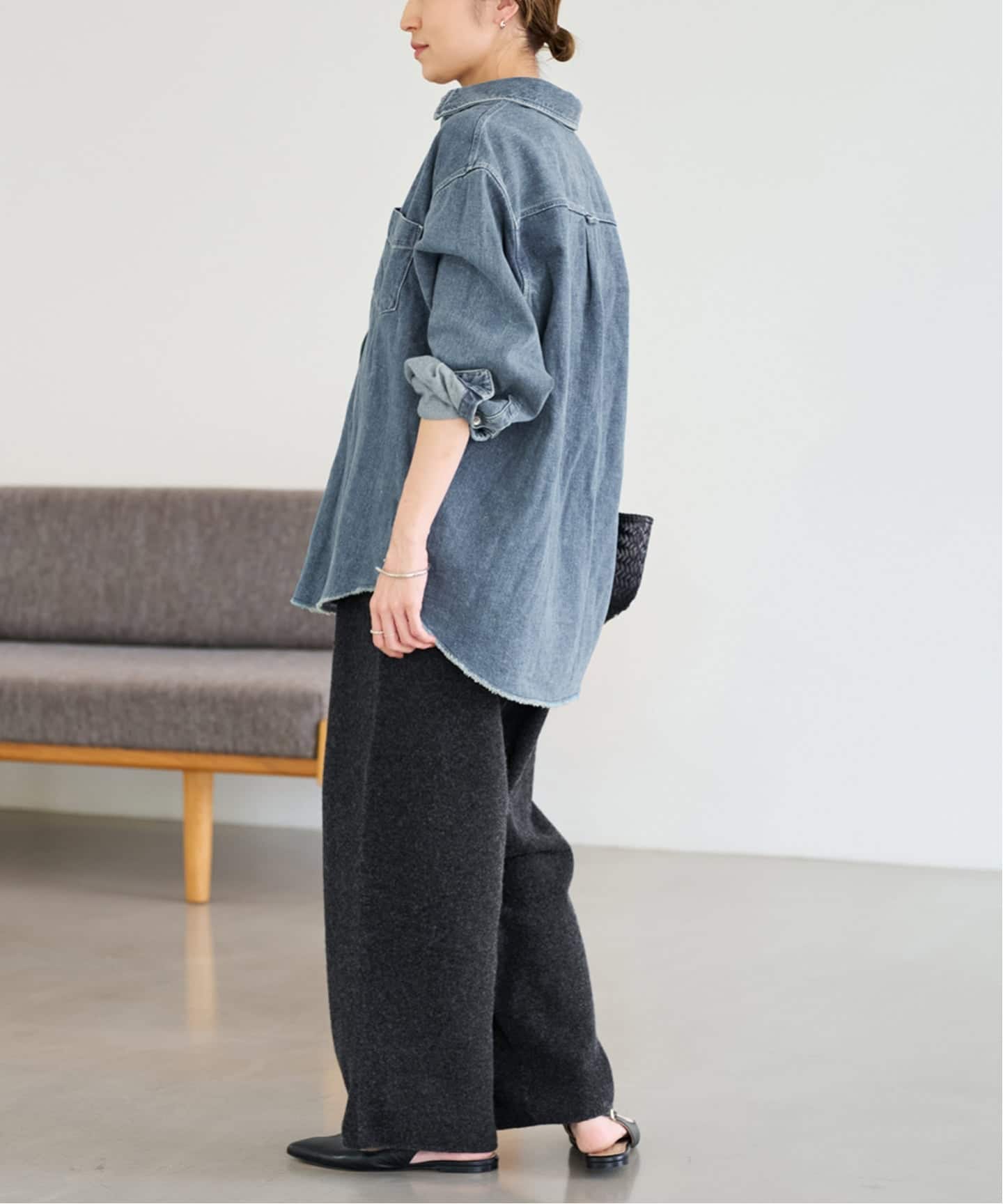 FRAMeWORK　denim シャツ FRAMeWORK｜≪追加予約≫denimシャツ | Rakuten Fashion(楽天