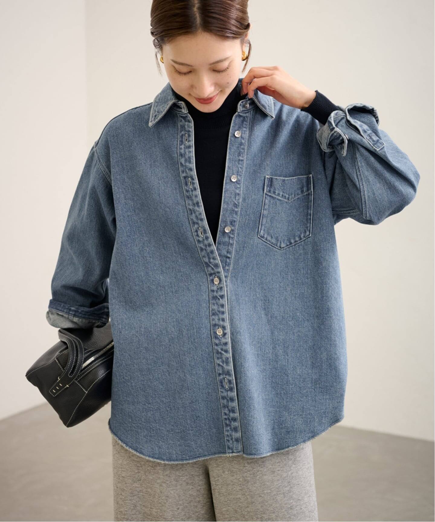 FRAMEeWORK　デニムシャツ ≪追加≫denimシャツ（シャツ／ブラウス）｜FRAMeWORK（フレーム