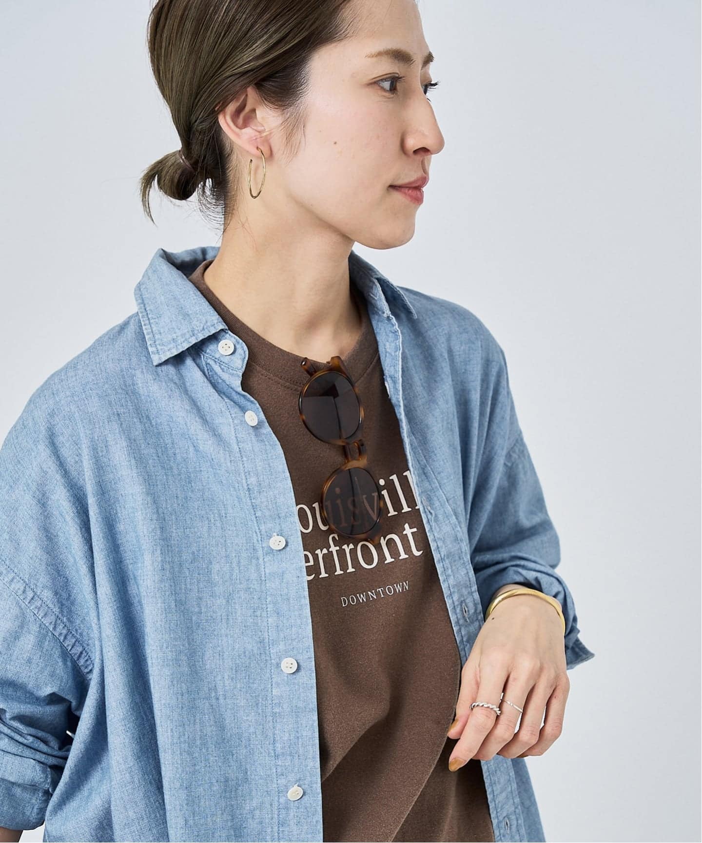 ≪追加≫ダンガリーシャツ 6（シャツ／ブラウス）｜FRAMeWORK